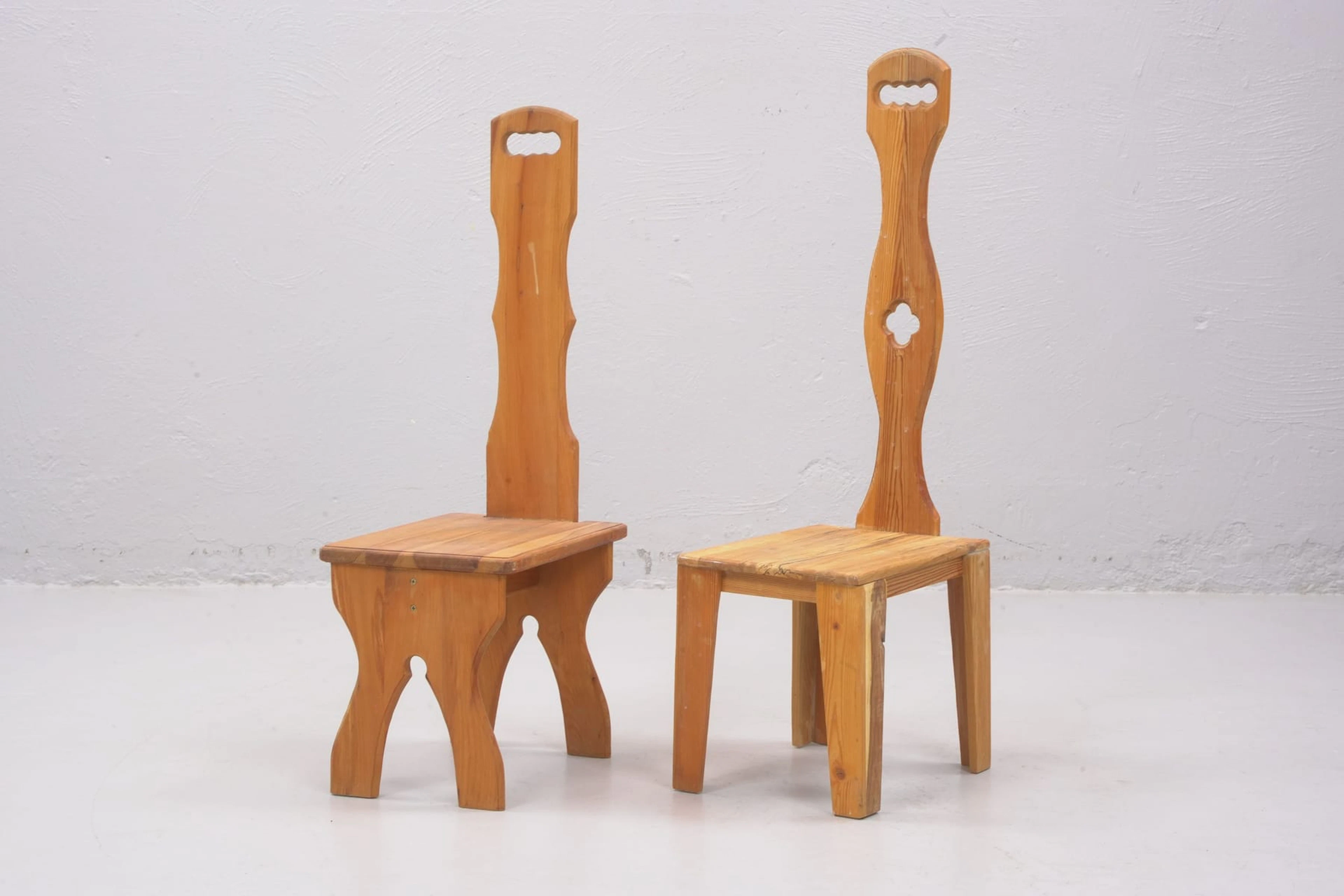 STEGSTOLAR, 2 st, furu