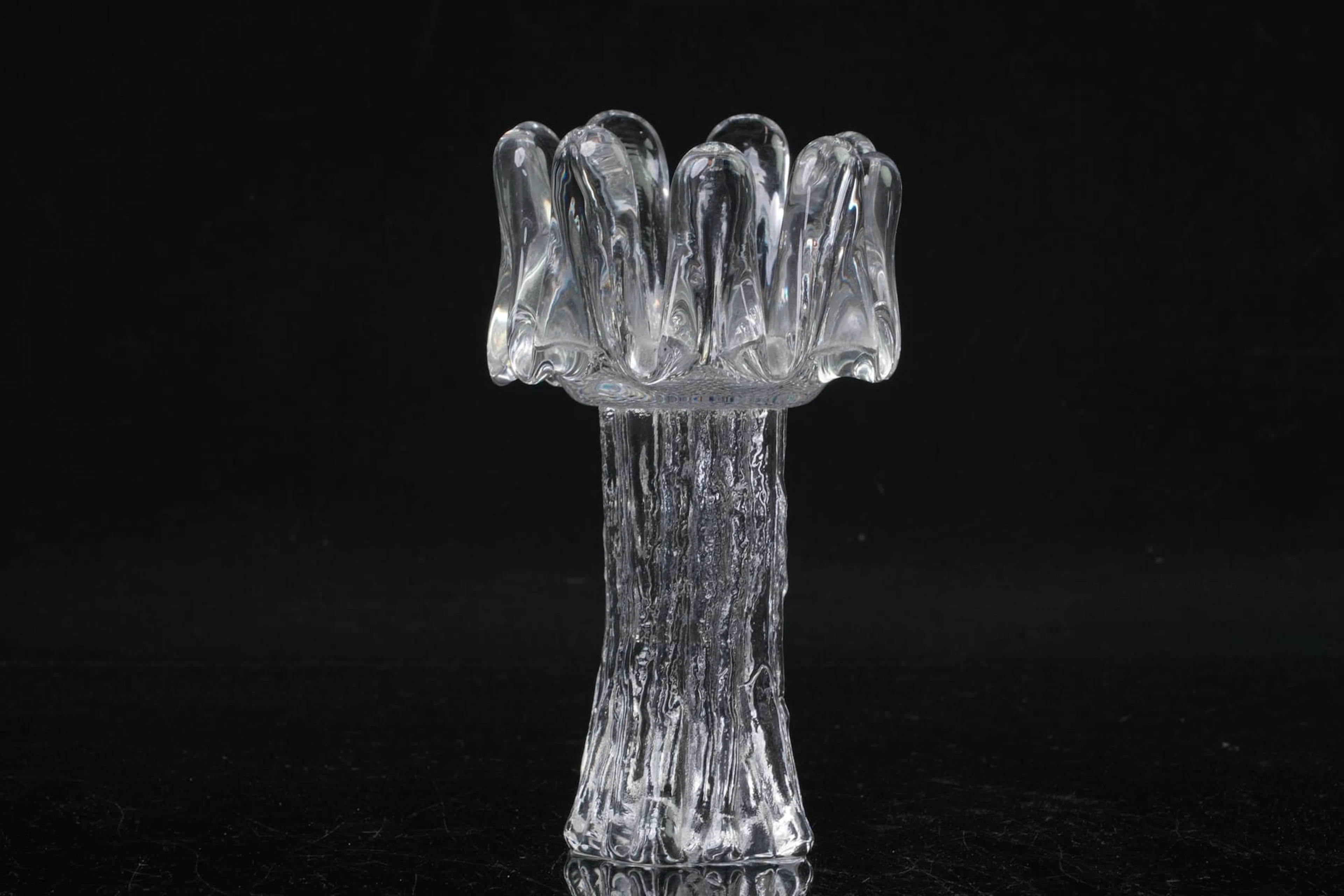 GÖRAN WÄRFF (1933-2022), ljuslykta, "Sunflower/Solros", Kosta Boda