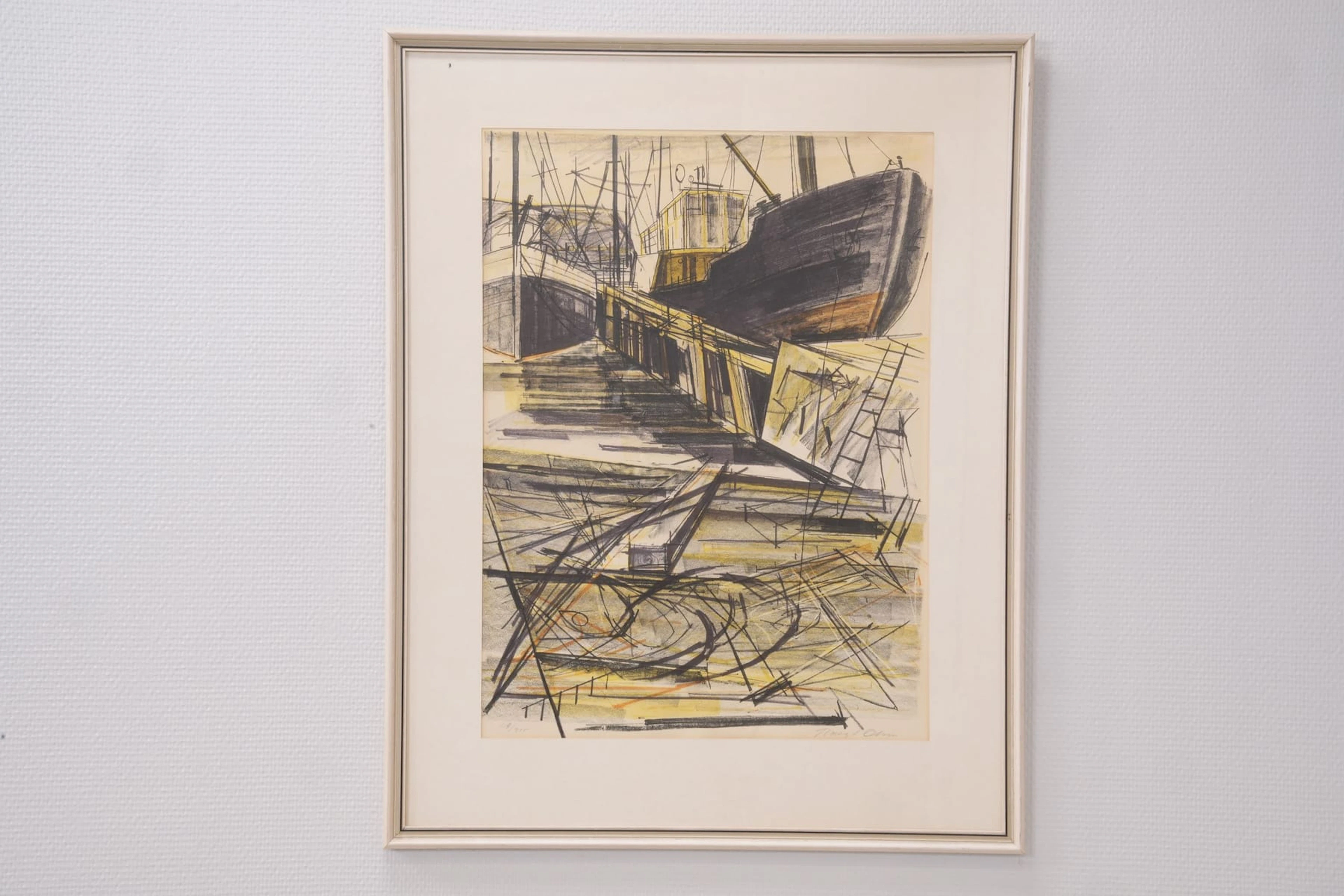 BENGT OLSON (1930), färglitografi