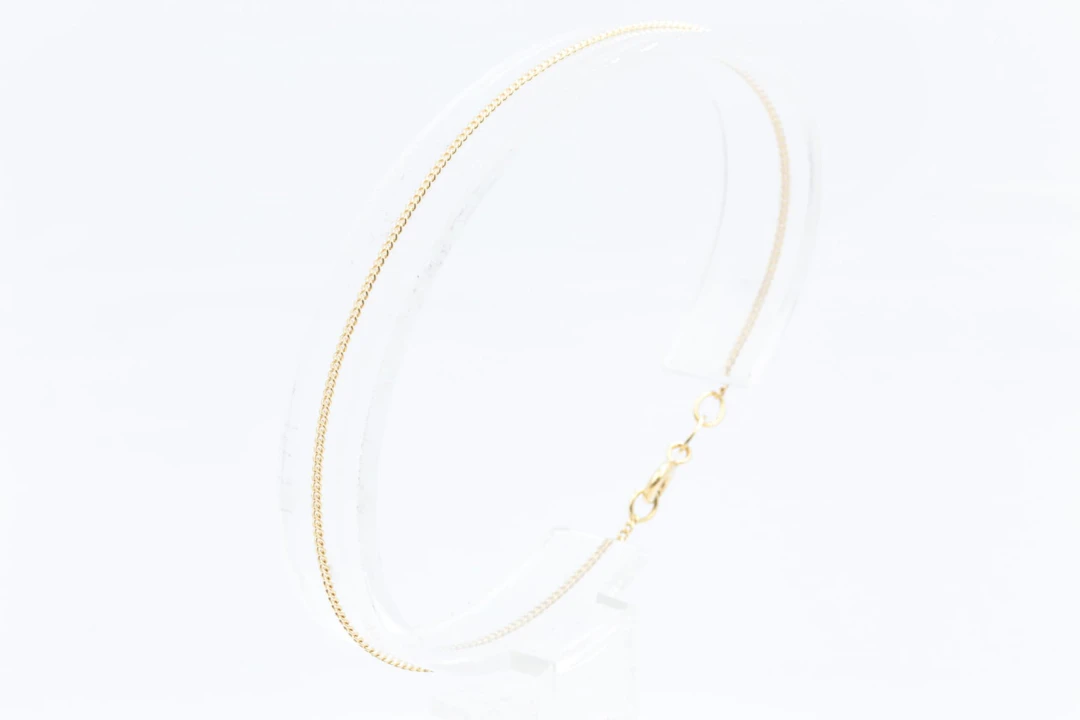 ARMBAND, pansar, guld, 18 k, ca 1,23 g, Italien