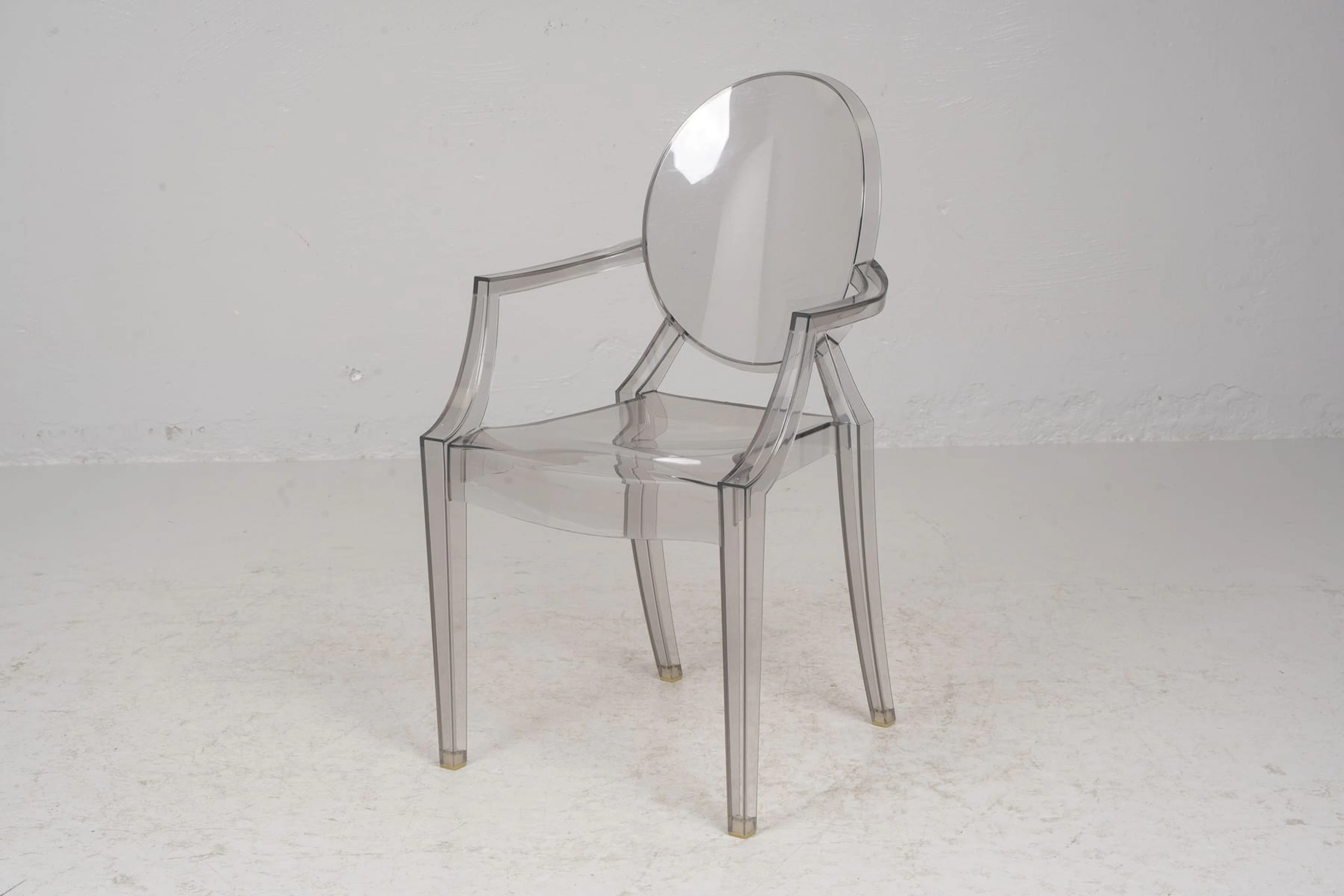 PHILIPPE STARCK (1949), karmstol, "Louis Ghost", Kartell, Italien