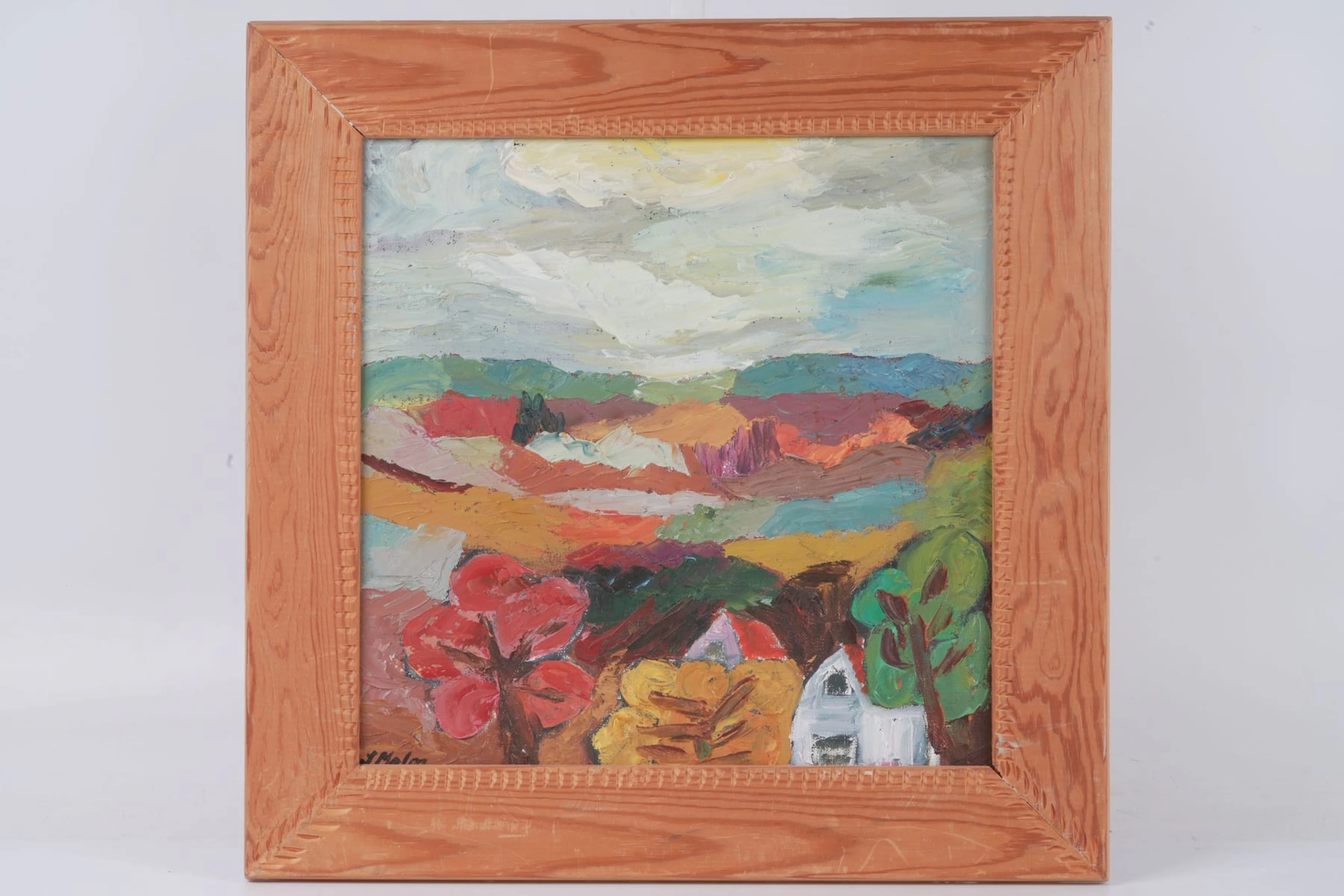 JOHN MALM (1900-1968), olja på duk