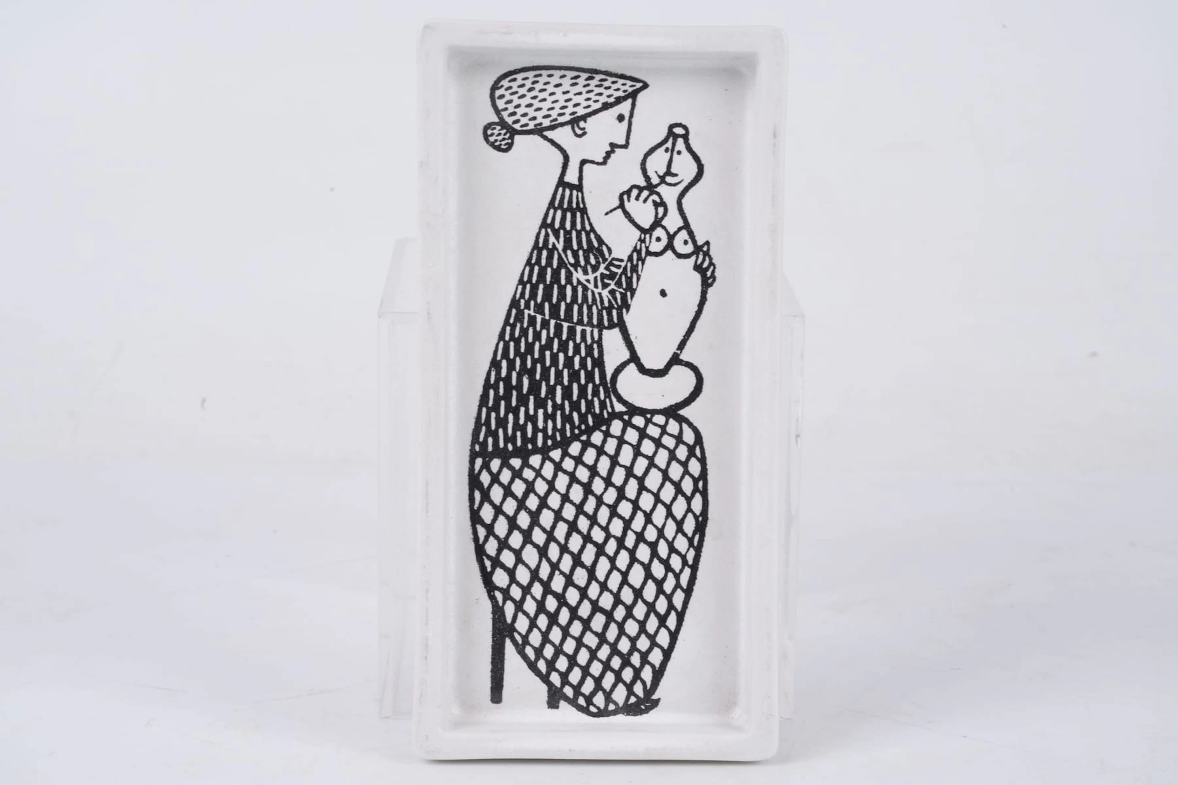 STIG LINDBERG (1916-1982), fat, "Minne från Gustavsberg", Gustavsberg