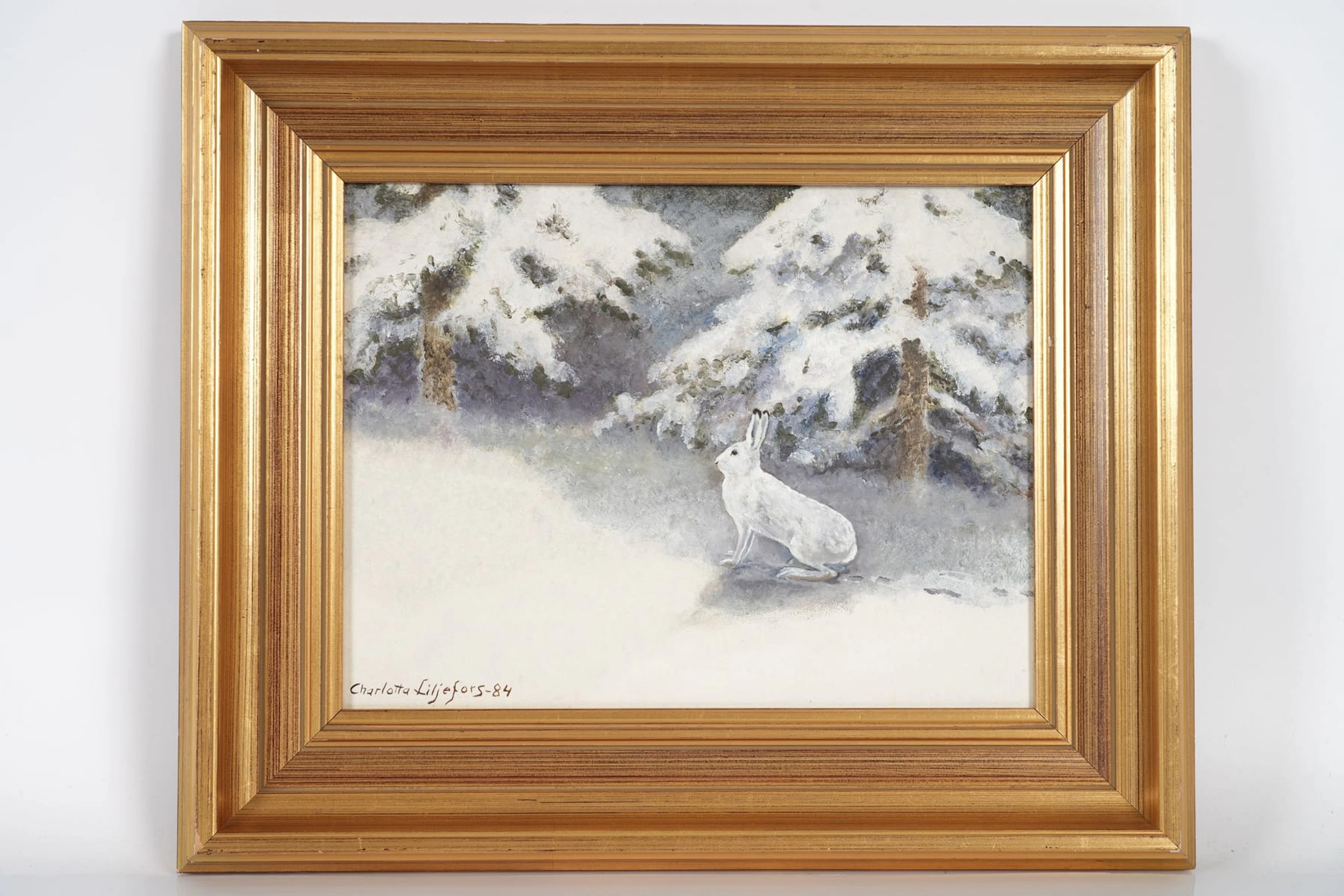 CHARLOTTA LILJEFORS (1943), olja på pannå