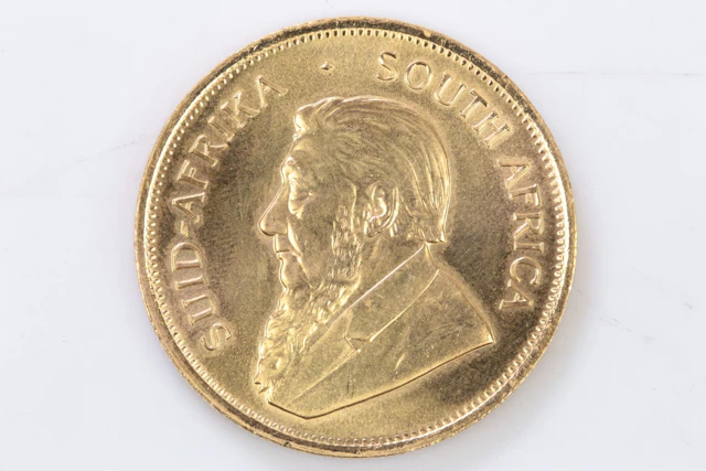 MYNT, guld, Krugerrand, Fyngoud 1 oz Fine Gold, 22k, 916,7/1000, 1982