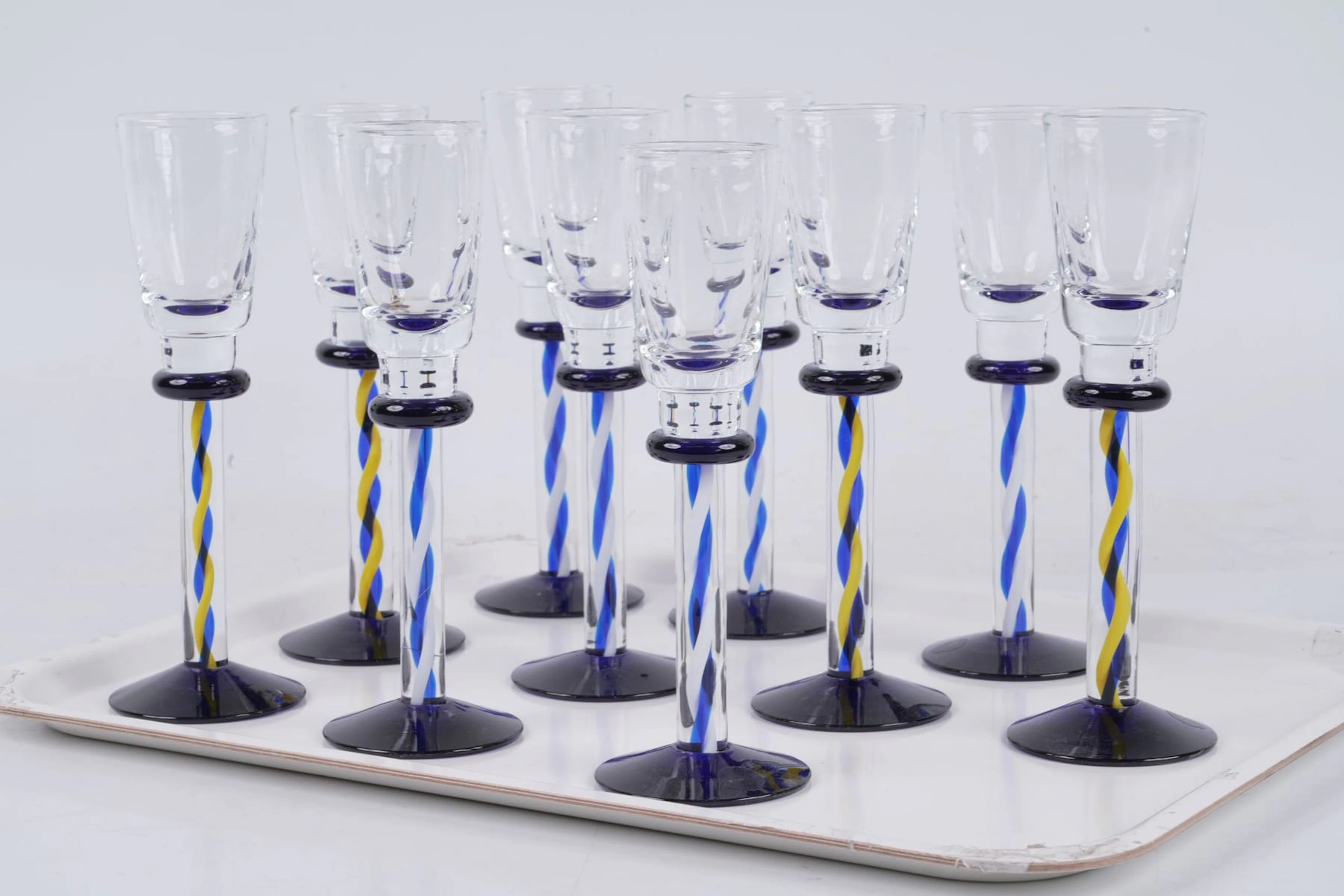MARGARETA HENNIX (1941), snapsglas, 10 st, Reijmyre