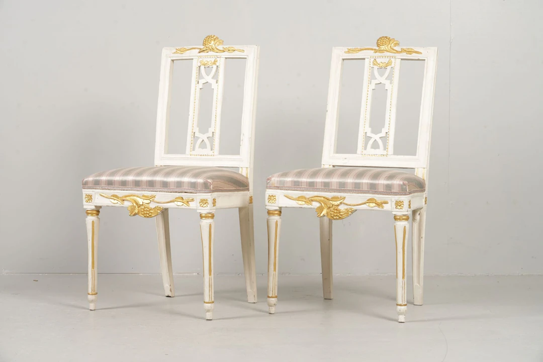 STOLAR, ett par, Lindome, gustavianska, 1780-tal