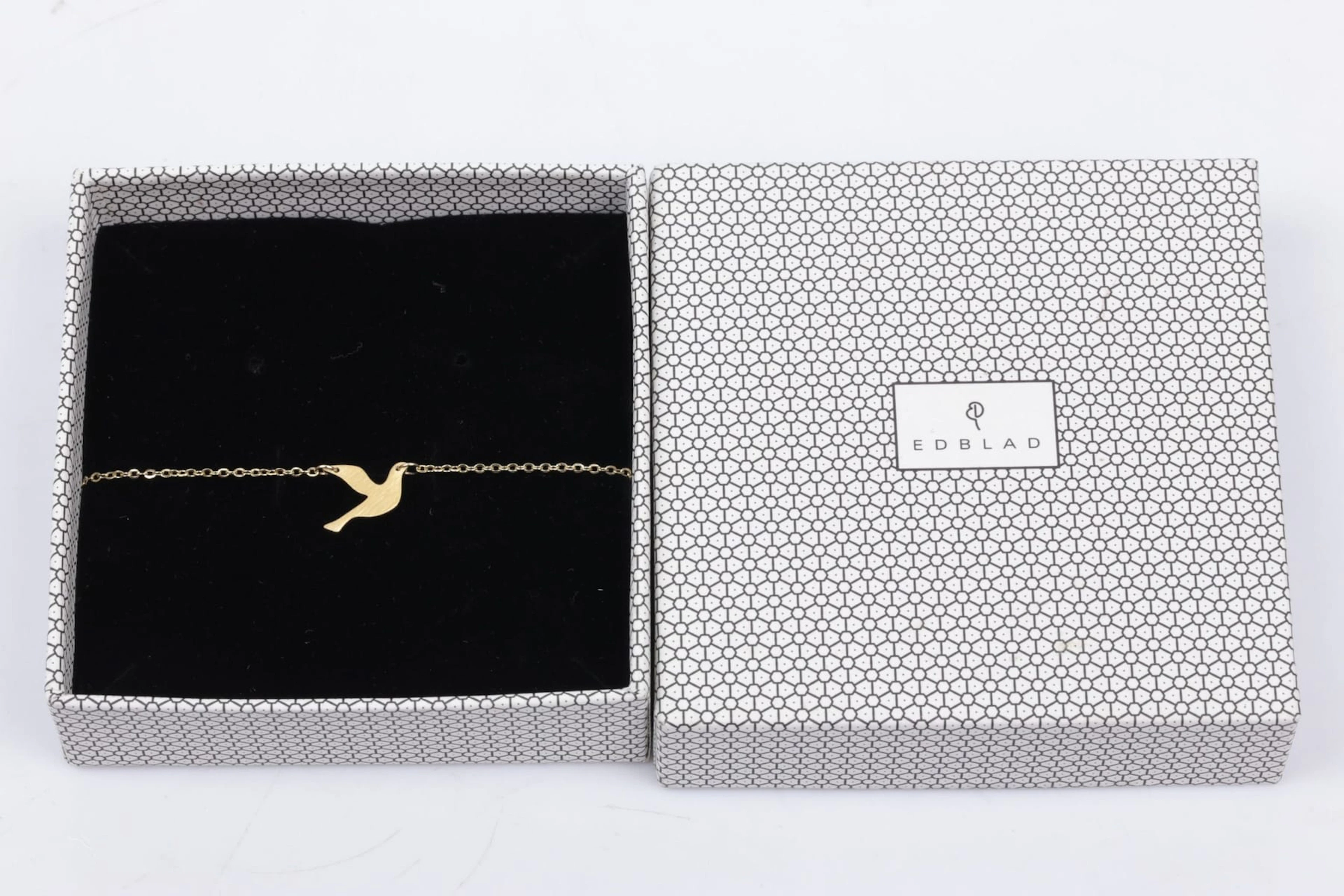 ARMBAND, "Dove bracelet", Edblad, gulmetall