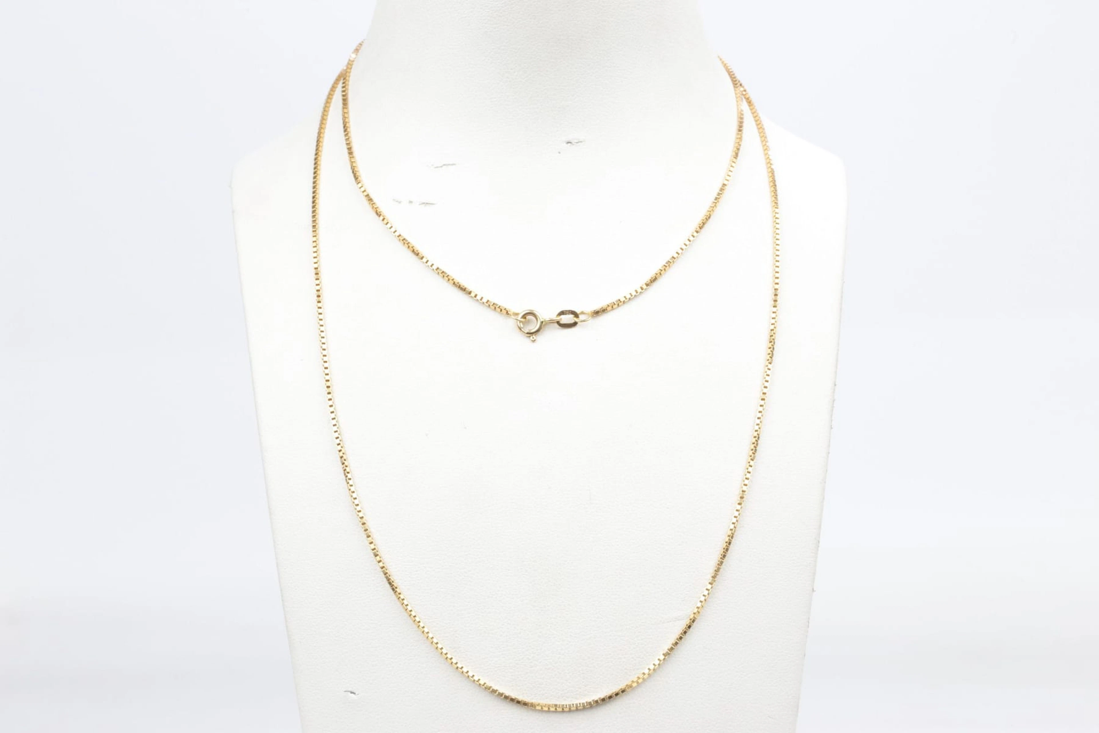 HALSKEDJA, venezia, guld, 18 k, ca 7,68 g, GHA