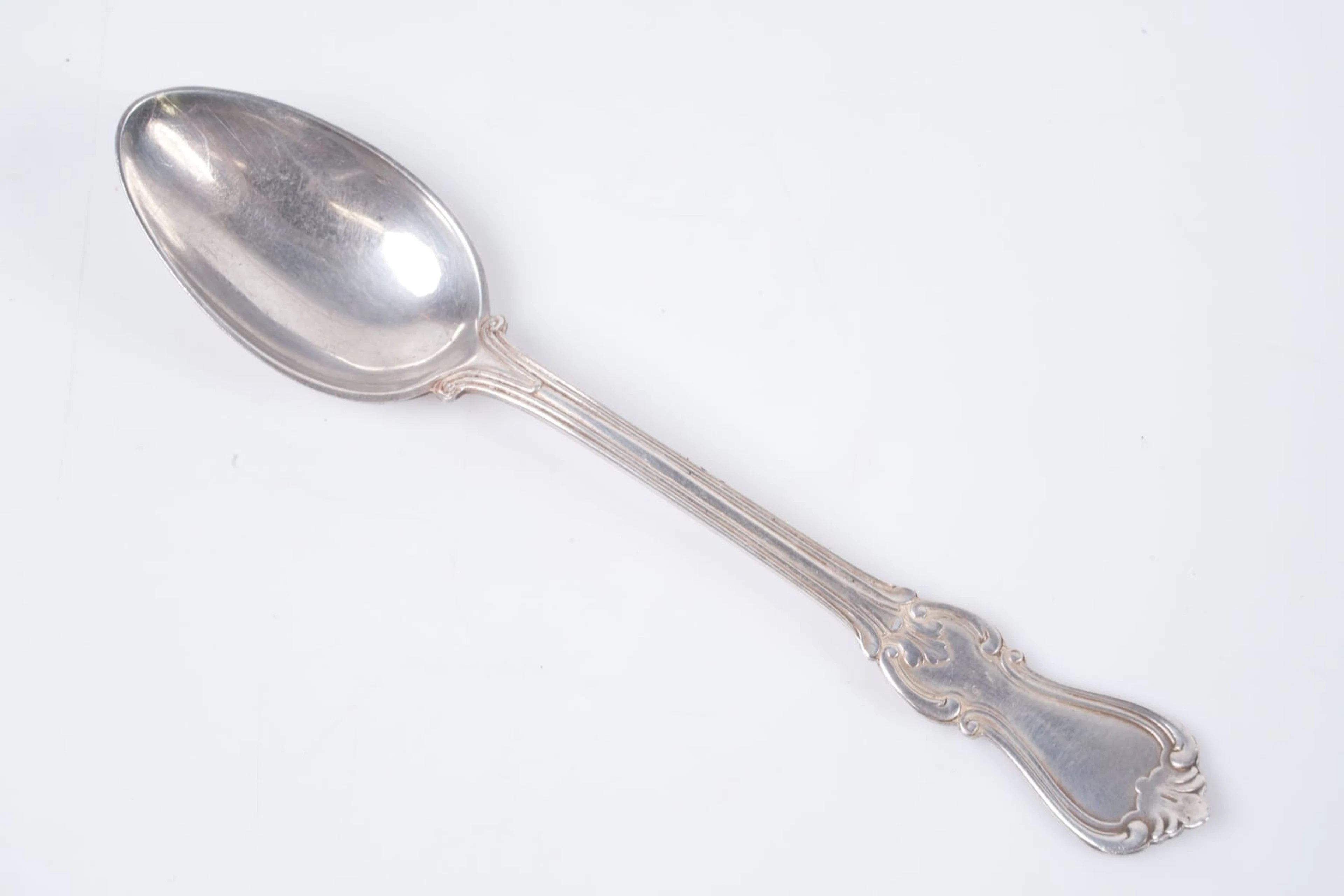 TESKEDAR, 5 st, silver, "Olga", GAB, ca 77,82 g