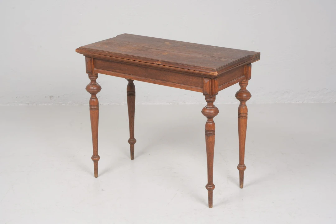 SPELBORD, ek, nyrenässans (ca 1840-1900)