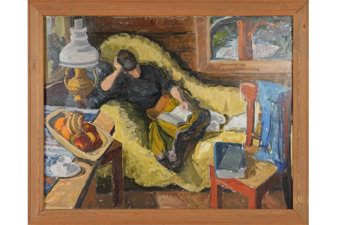 PER ADDE (1926-2020), olja på duk