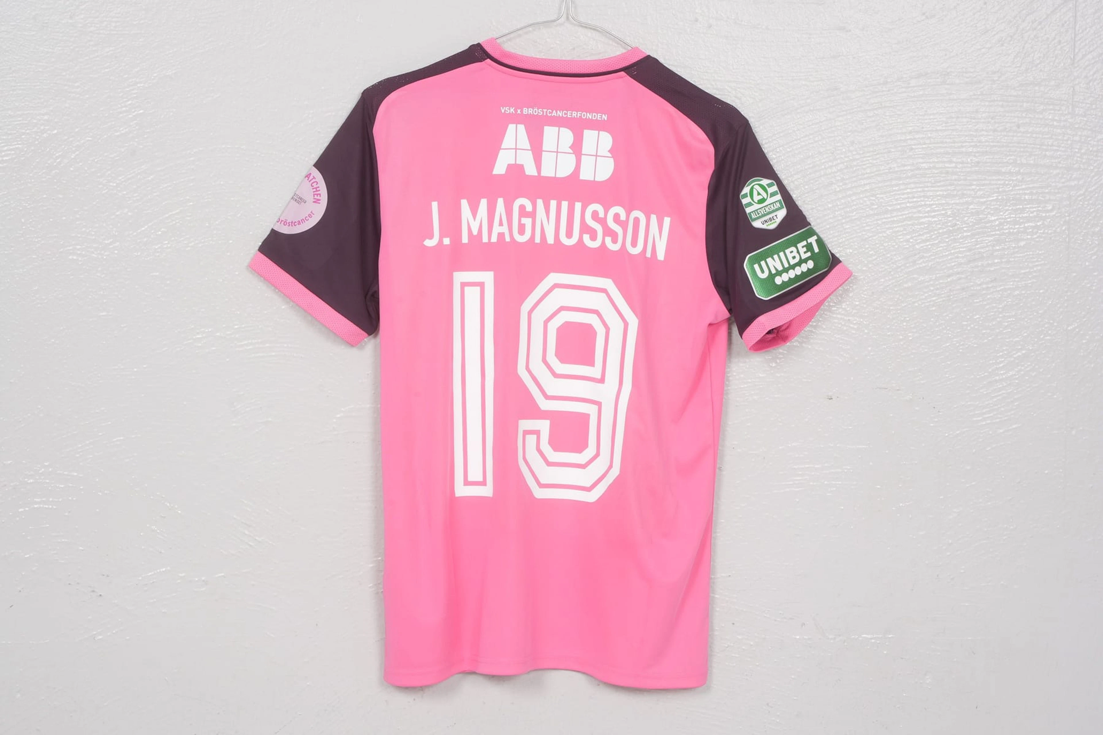 JENS MAGNUSSON, matchtröja, (M), "Rosa matchen", VSK Fotboll, 2026