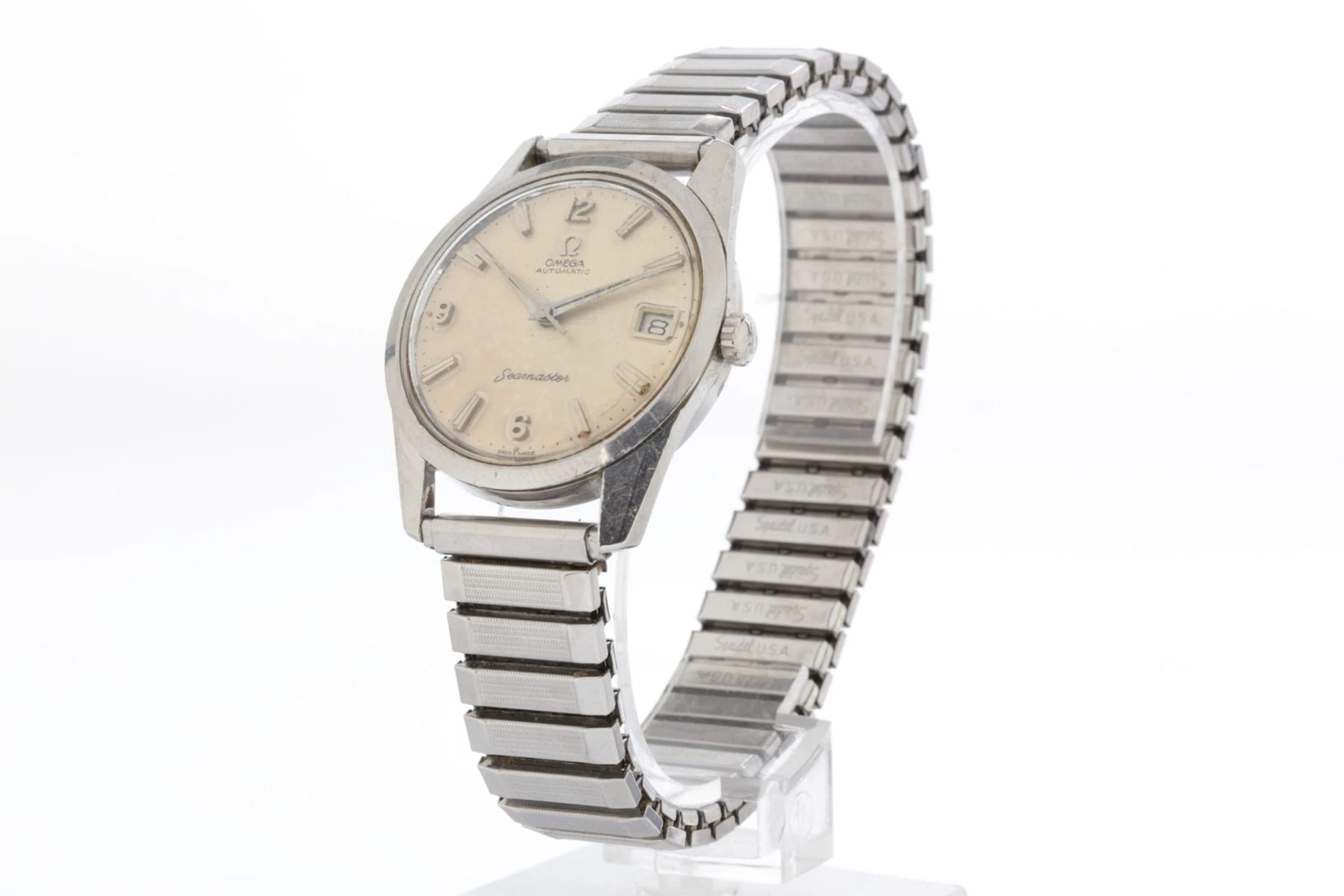 ARMBANDSUR, Omega automatic seamaster, stål, 1962