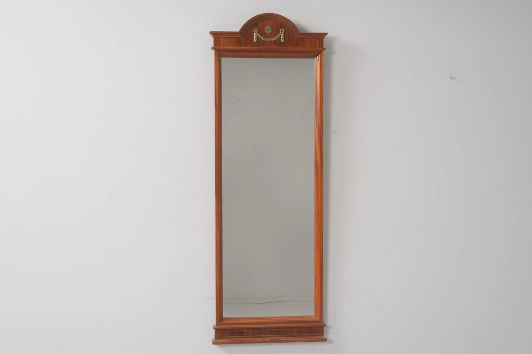 SPEGEL, teak, empirestil, 1900-tal