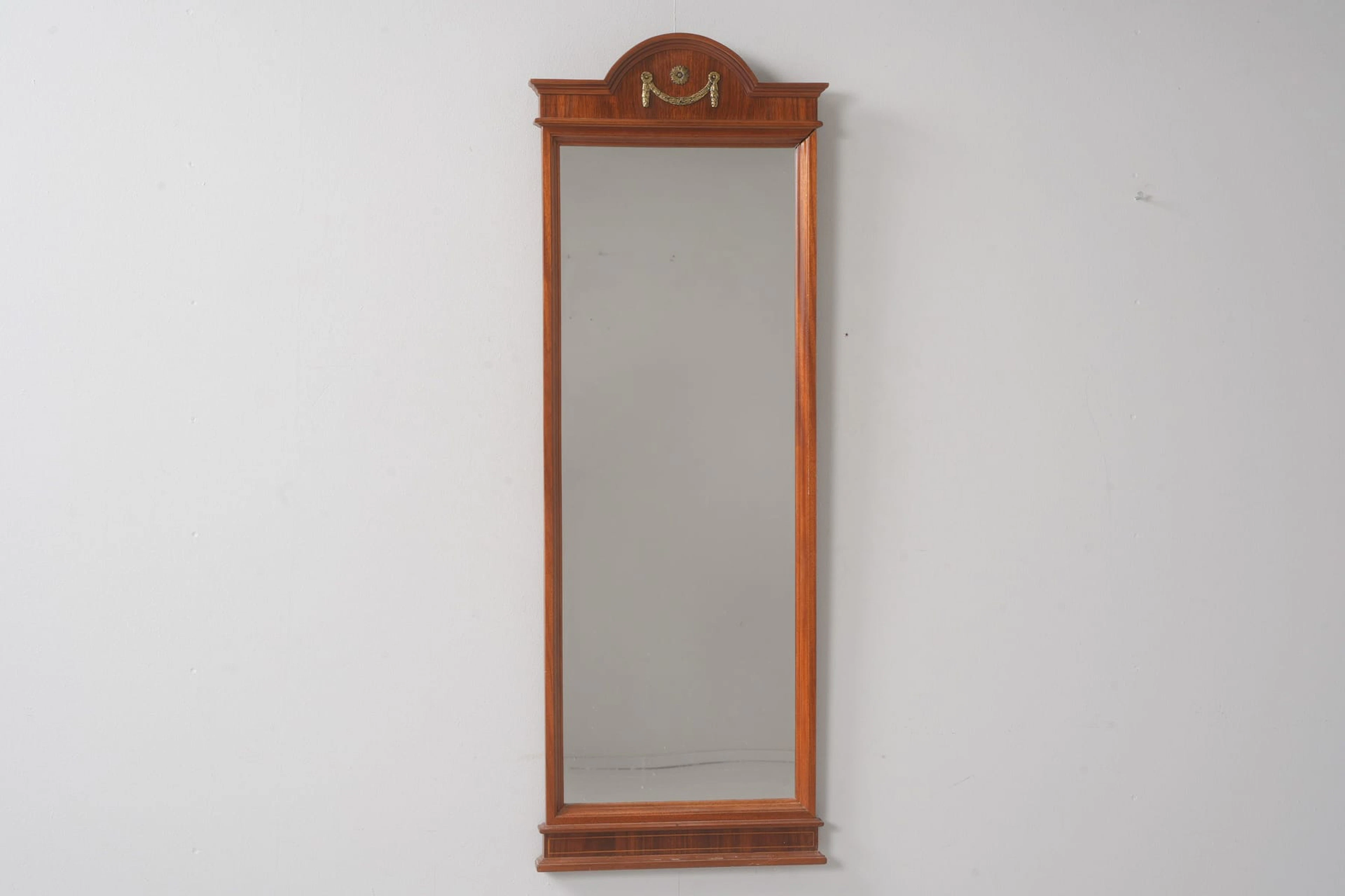 SPEGEL, teak, empirestil, 1900-tal