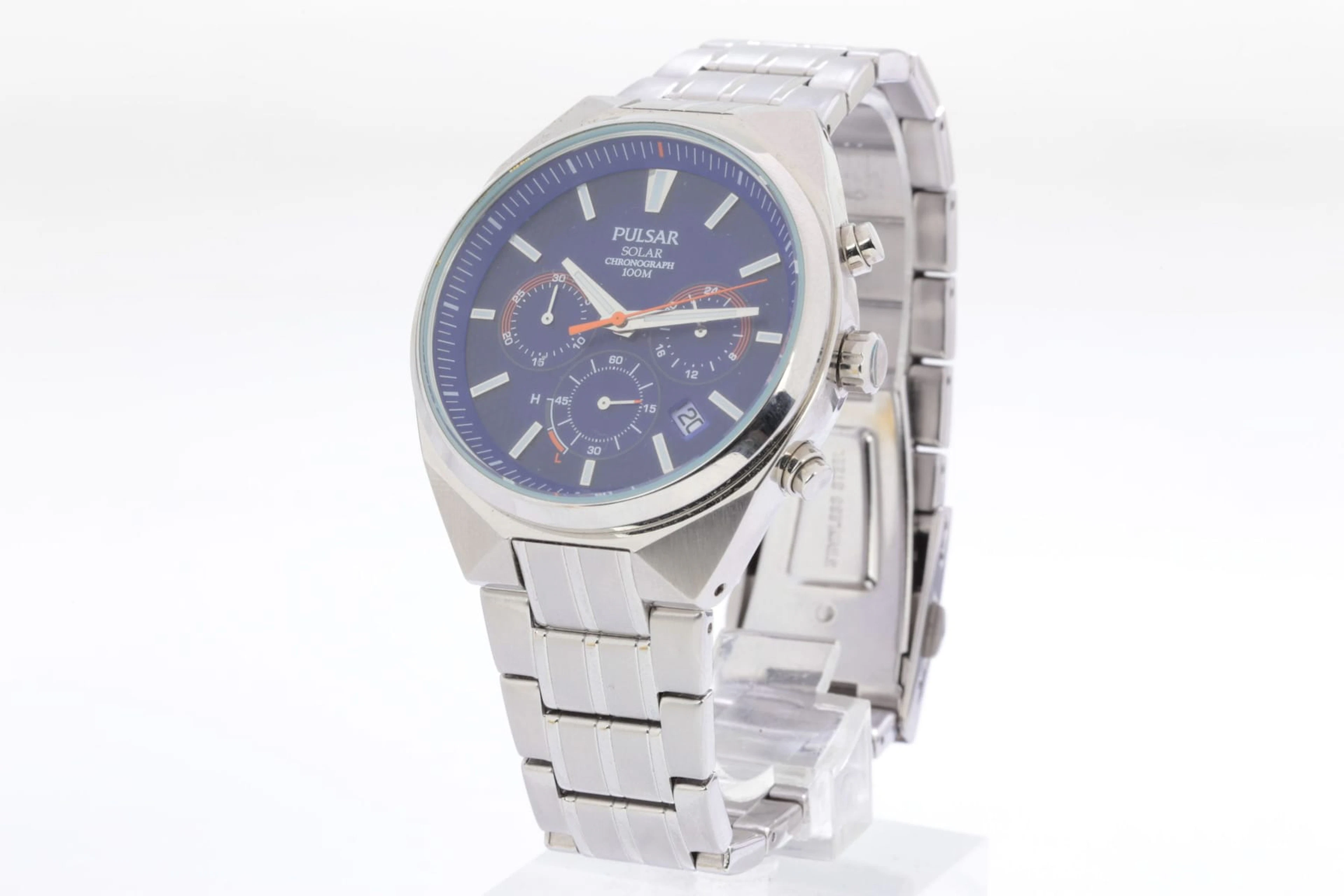 ARMBANDSUR, Pulsar solar chronograph