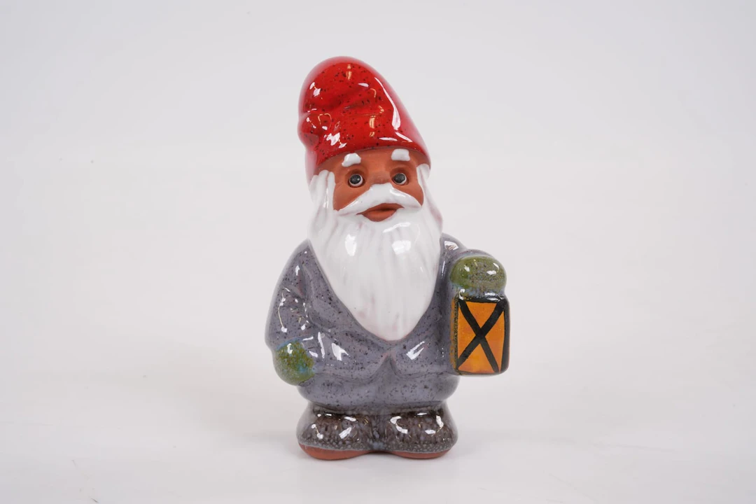 ROLF BERG, figurin, tomte, Torshälla