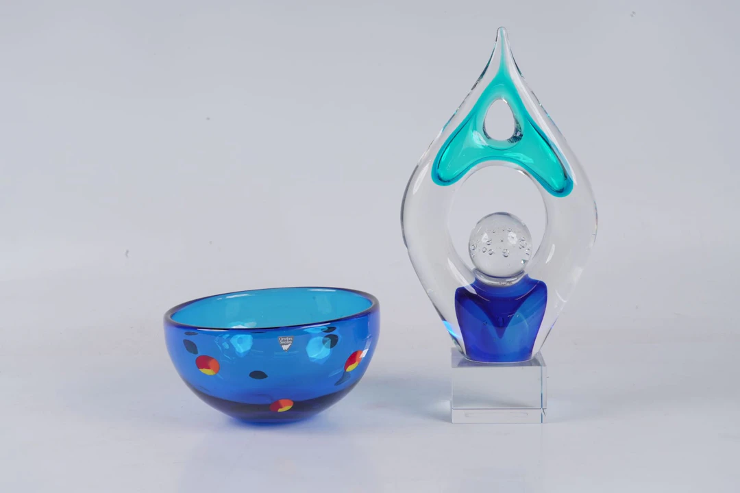 SKÅL, Orrefors, samt KONSTGLAS
