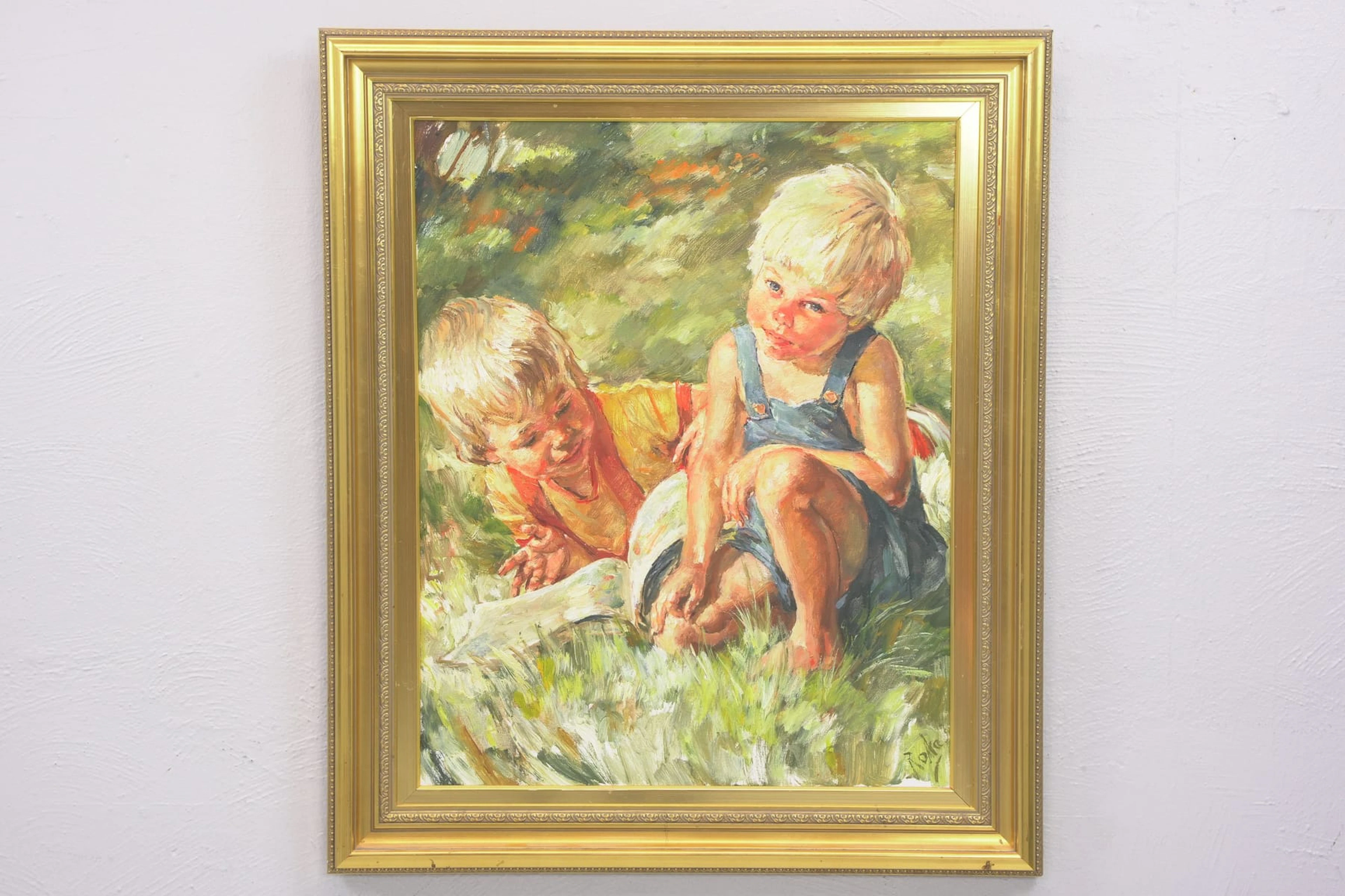 CHARLES ROKA (Ungern/Norge, 1912-1999), olja på duk