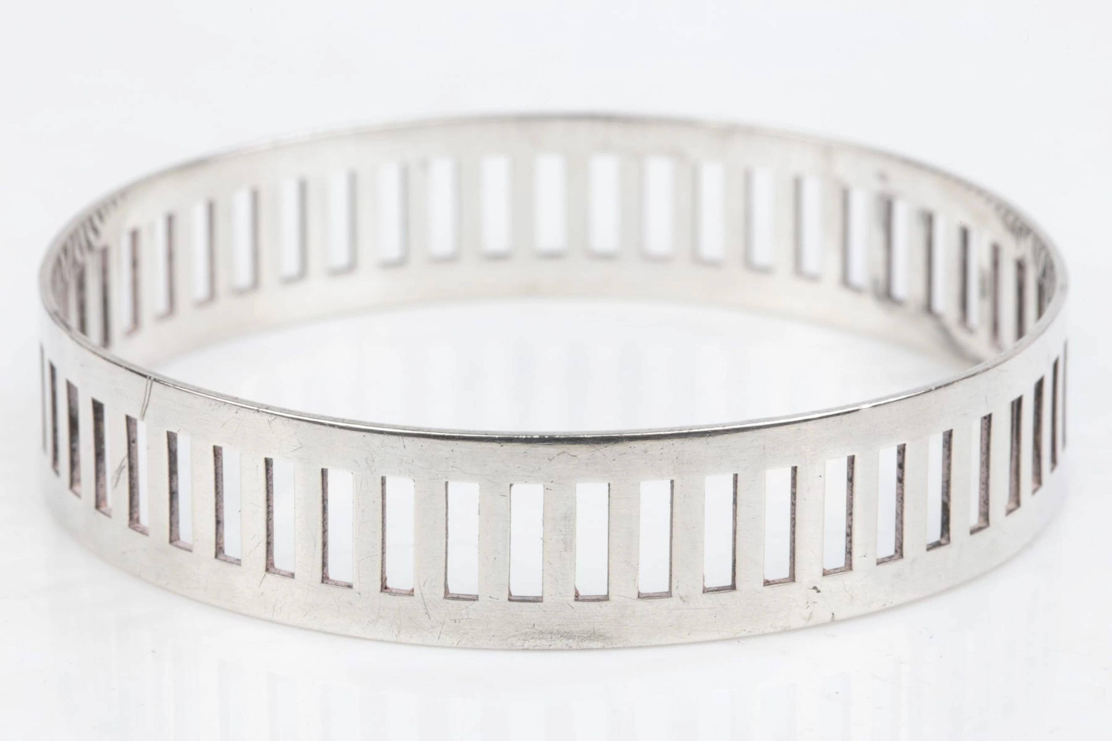 ARMRING, silver, ca 20,06 g, Svedboms Guldsmeds AB, Vetlanda, 1969
