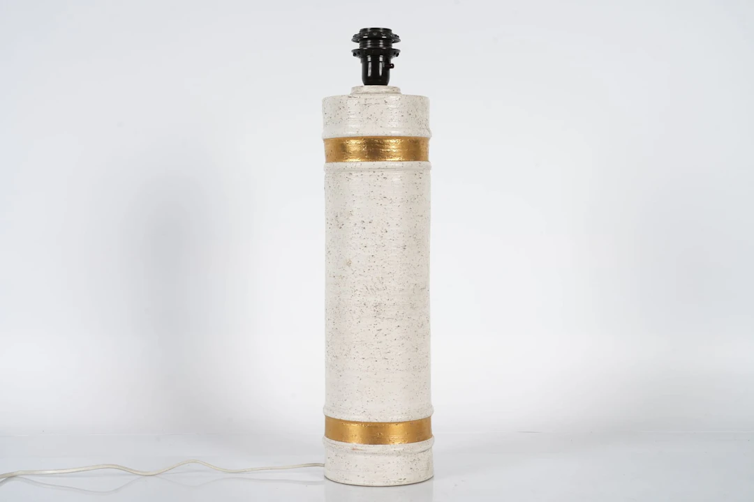BORDSLAMPA, keramik, Bitossi, Bergboms, 1960-70-tal