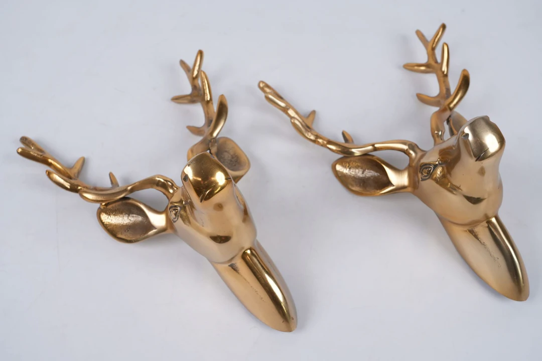 VÄGGDEKORATIONER, 2 st, metall