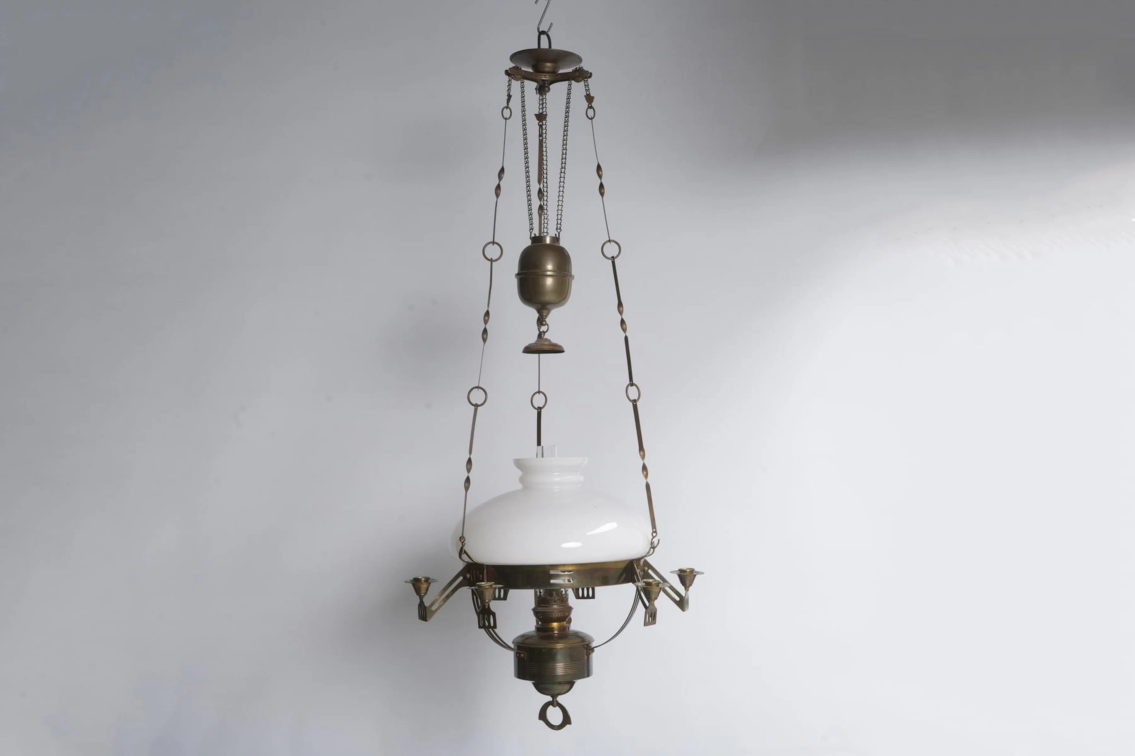 HÄNGFOTOGENLAMPA, jugend, Böhlmark, omkring år 1900