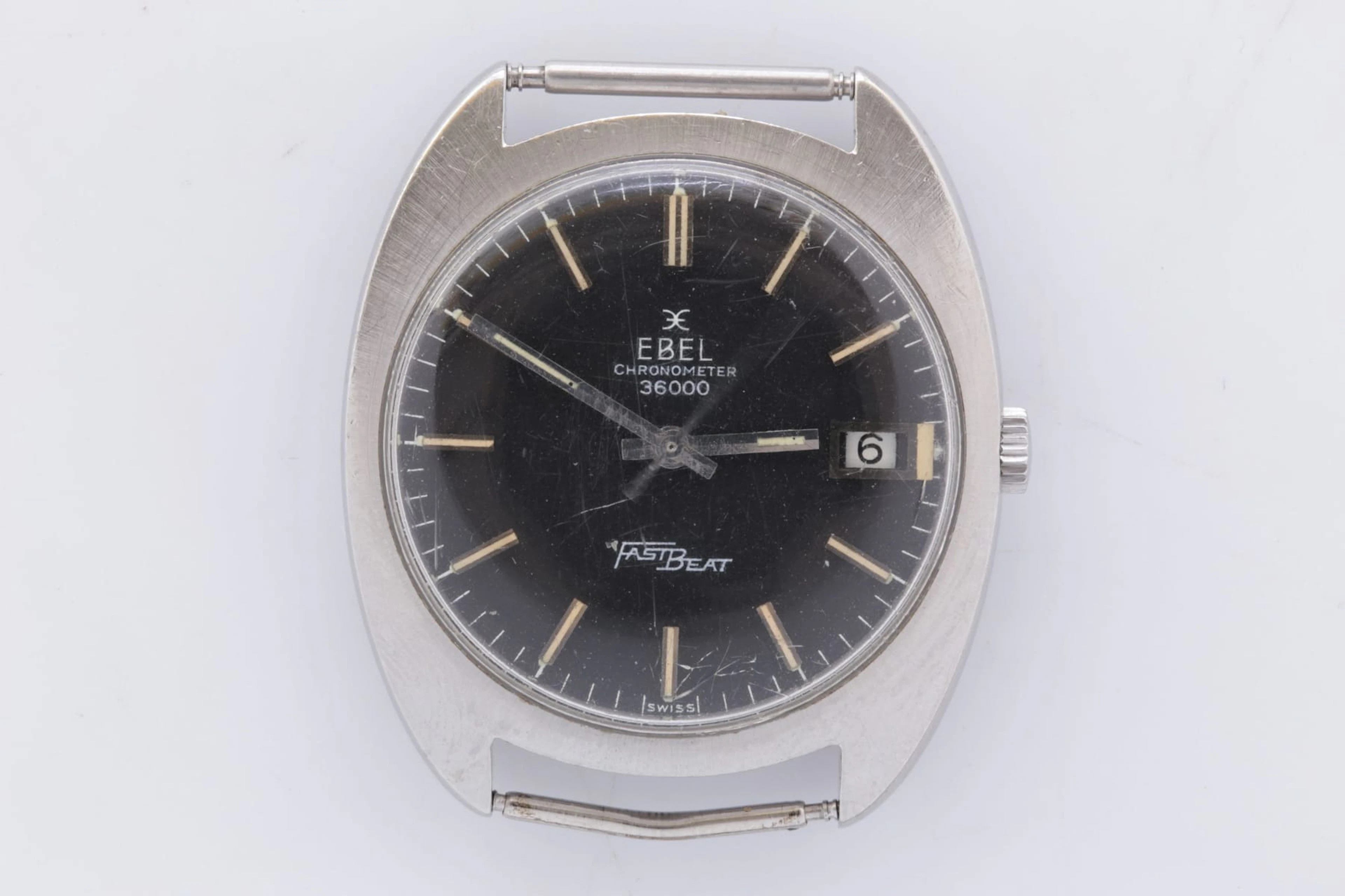 ARMBANDSUR, Ebel chronometer 36000 Fast Beat, stål