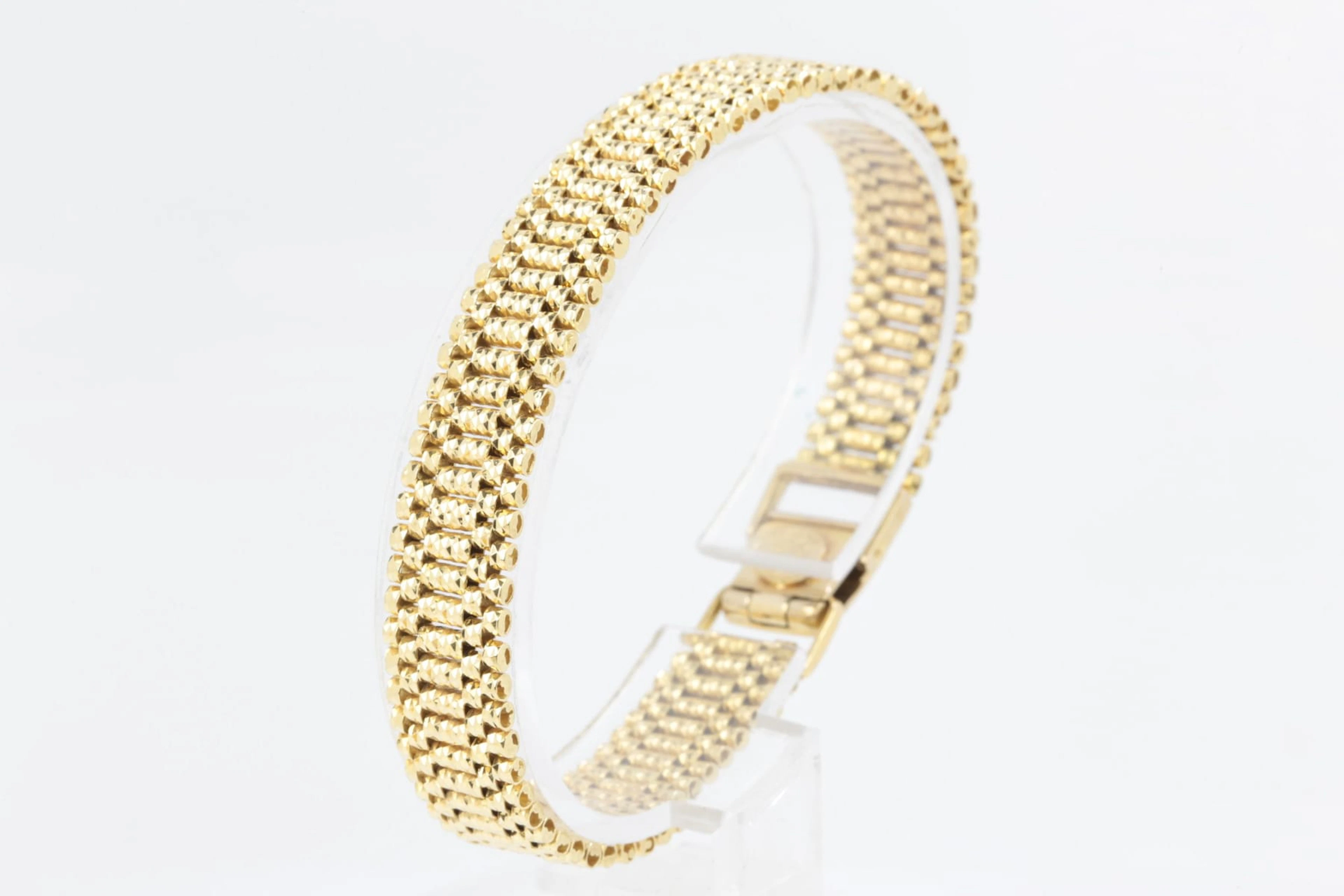 ARMBAND, guld, 18 k, ca 21,96 g, proberat