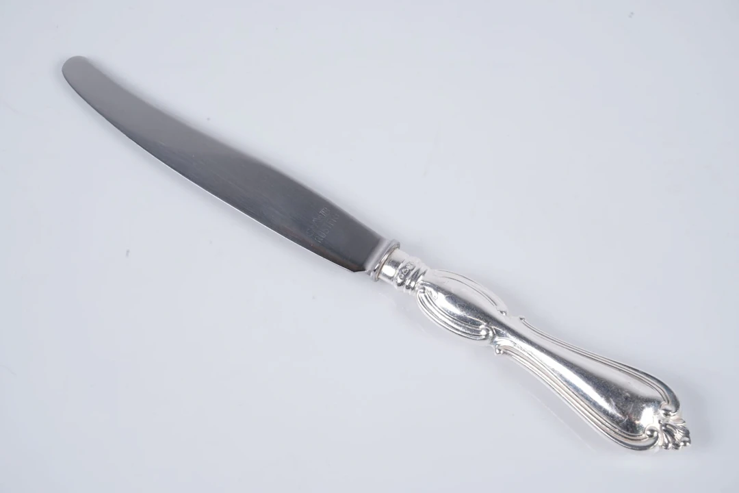 SMÖRGÅSKNIVAR, 11 st, silver, "Olga", GAB