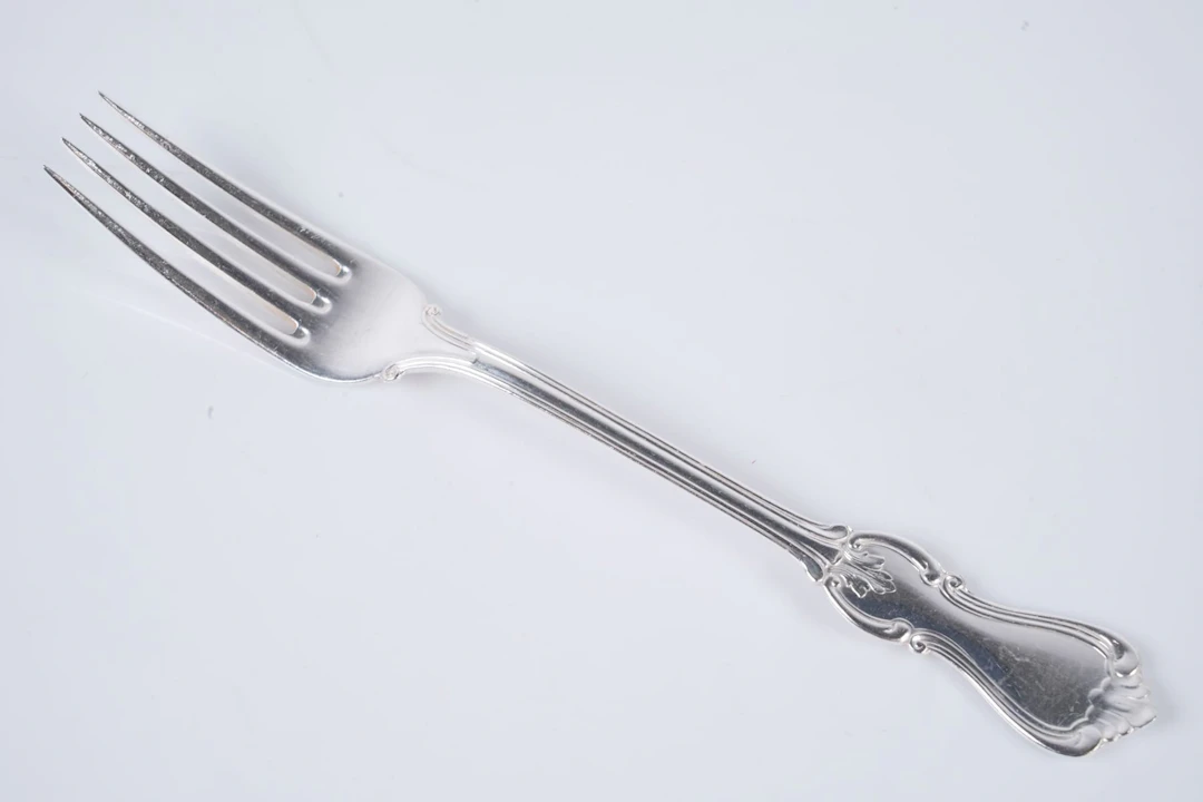 SMÖRGÅSGAFFLAR, 12 st, silver, "Olga", GAB, 1952-1963, ca 259,66 g