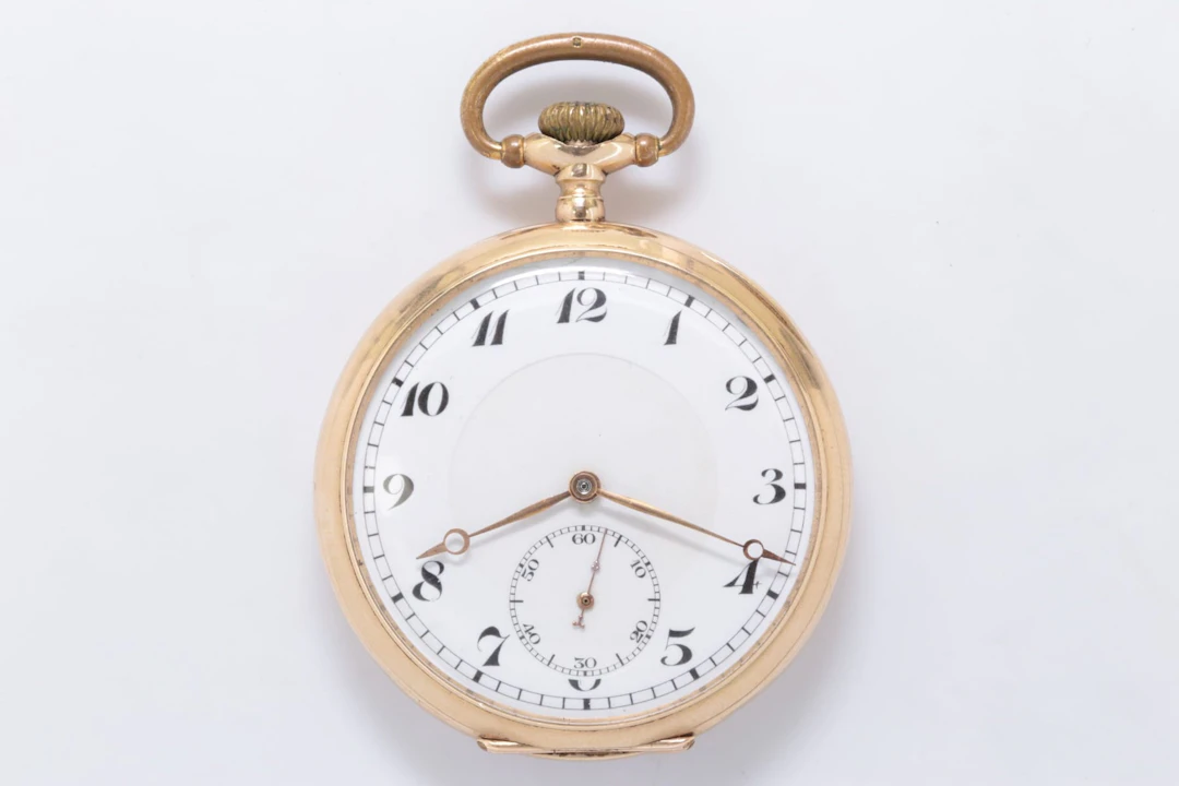 FICKUR, guld, 14 k, 1800/1900-tal