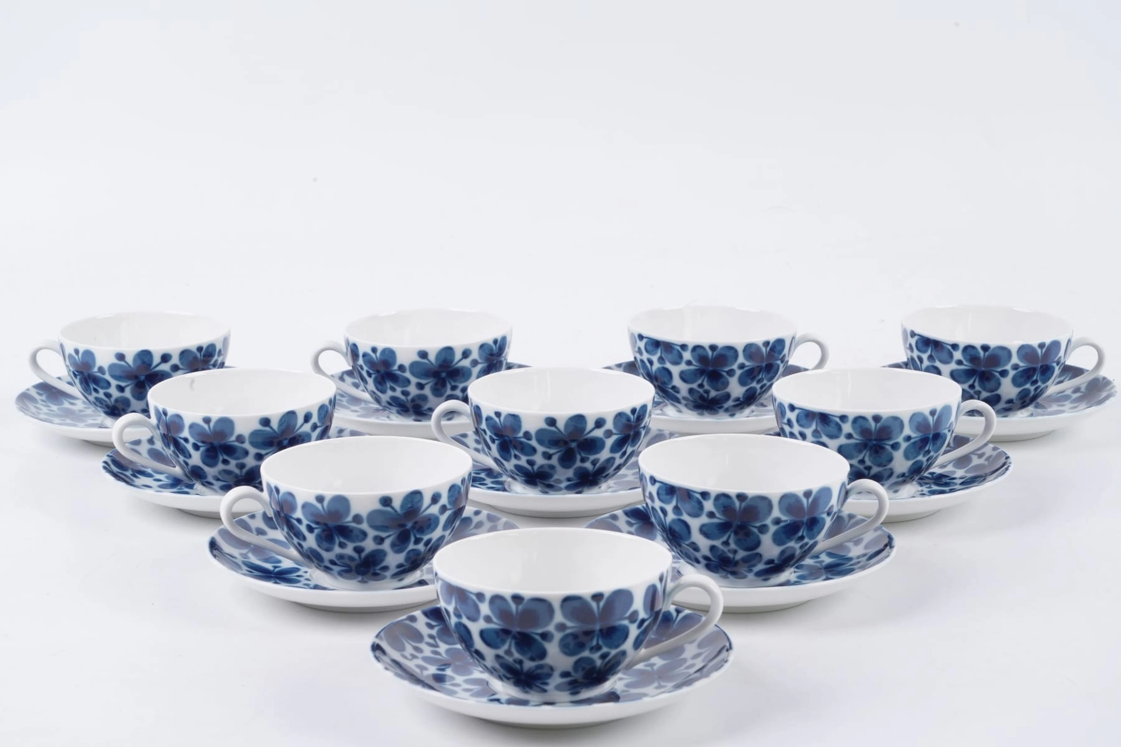 MARIANNE WESTMAN (1928-2017), kaffegods, 10 st, "Mon amie", Rörstrand