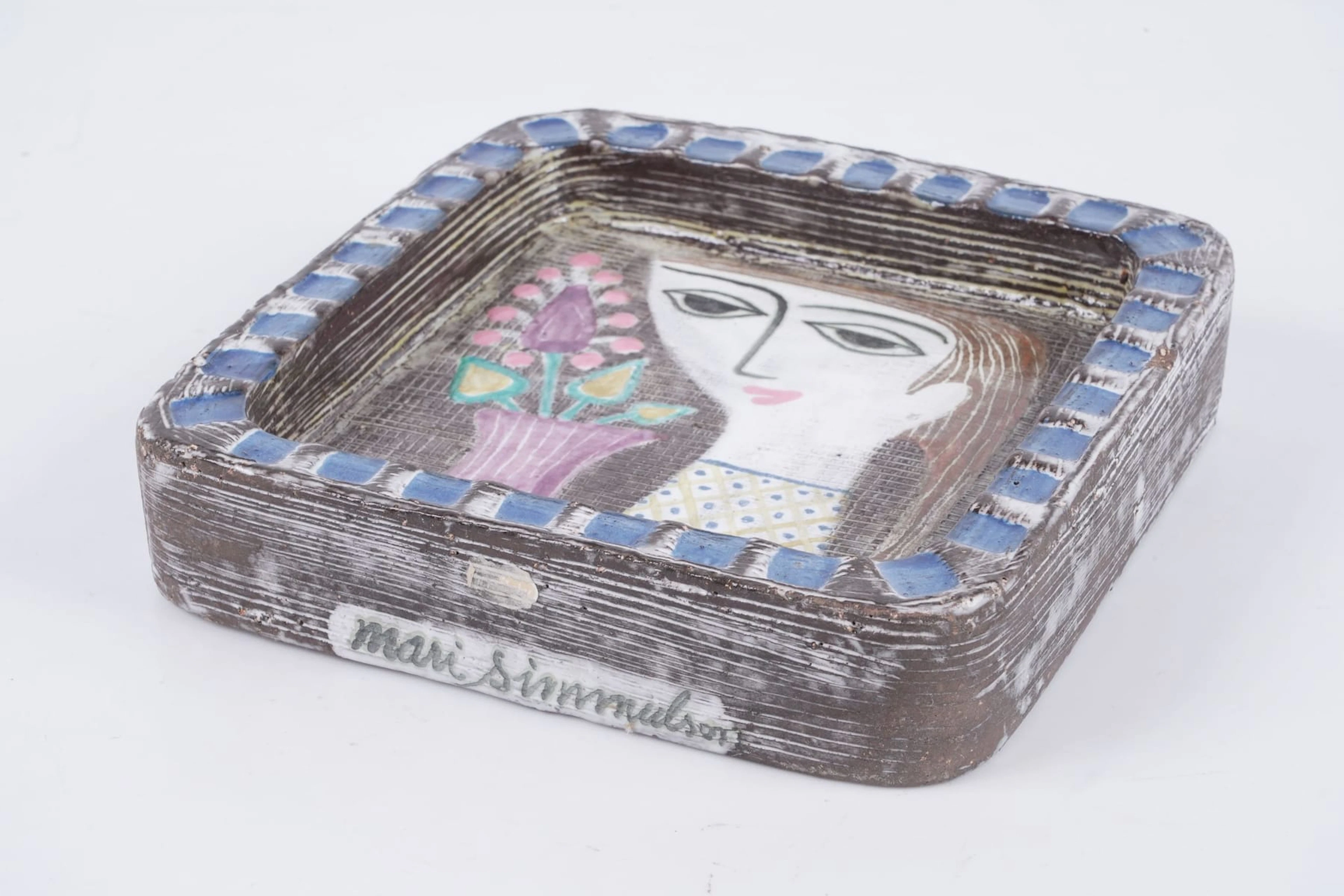 MARI SIMMULSON (1911-2000), fat, Upsala-Ekeby
