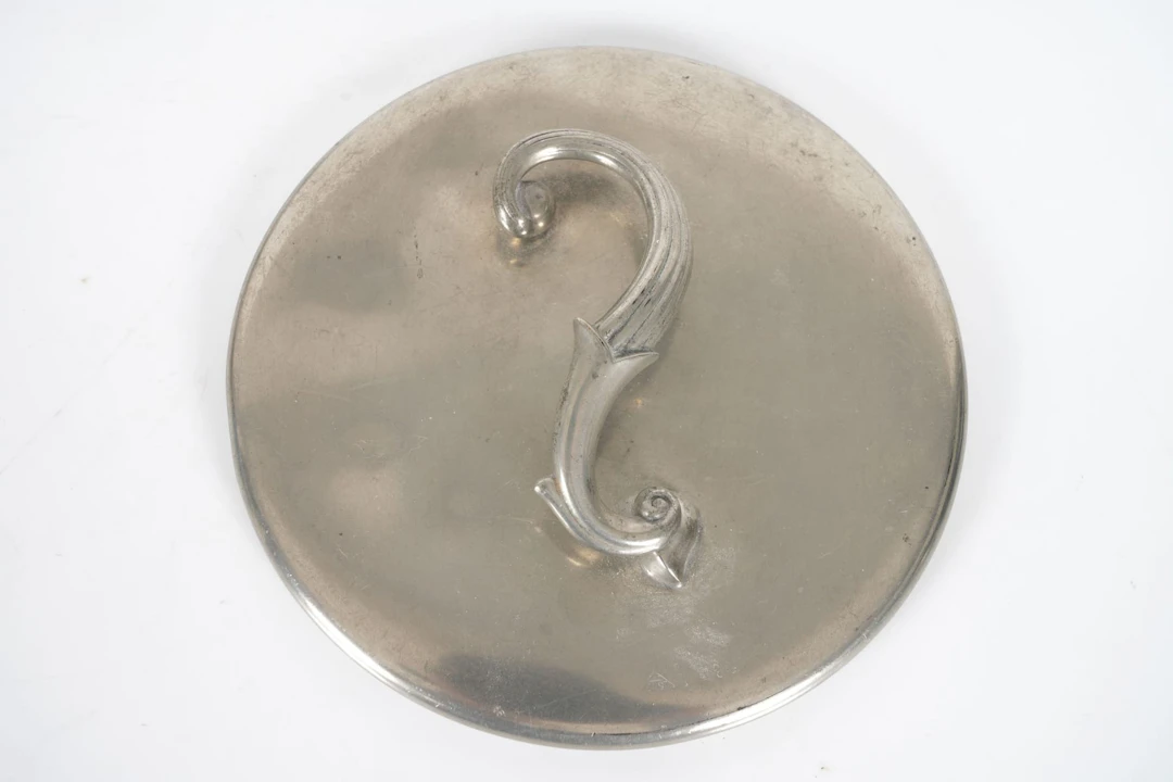 HANDSPEGEL, tenn, Just Andersen, Art Deco, Danmark