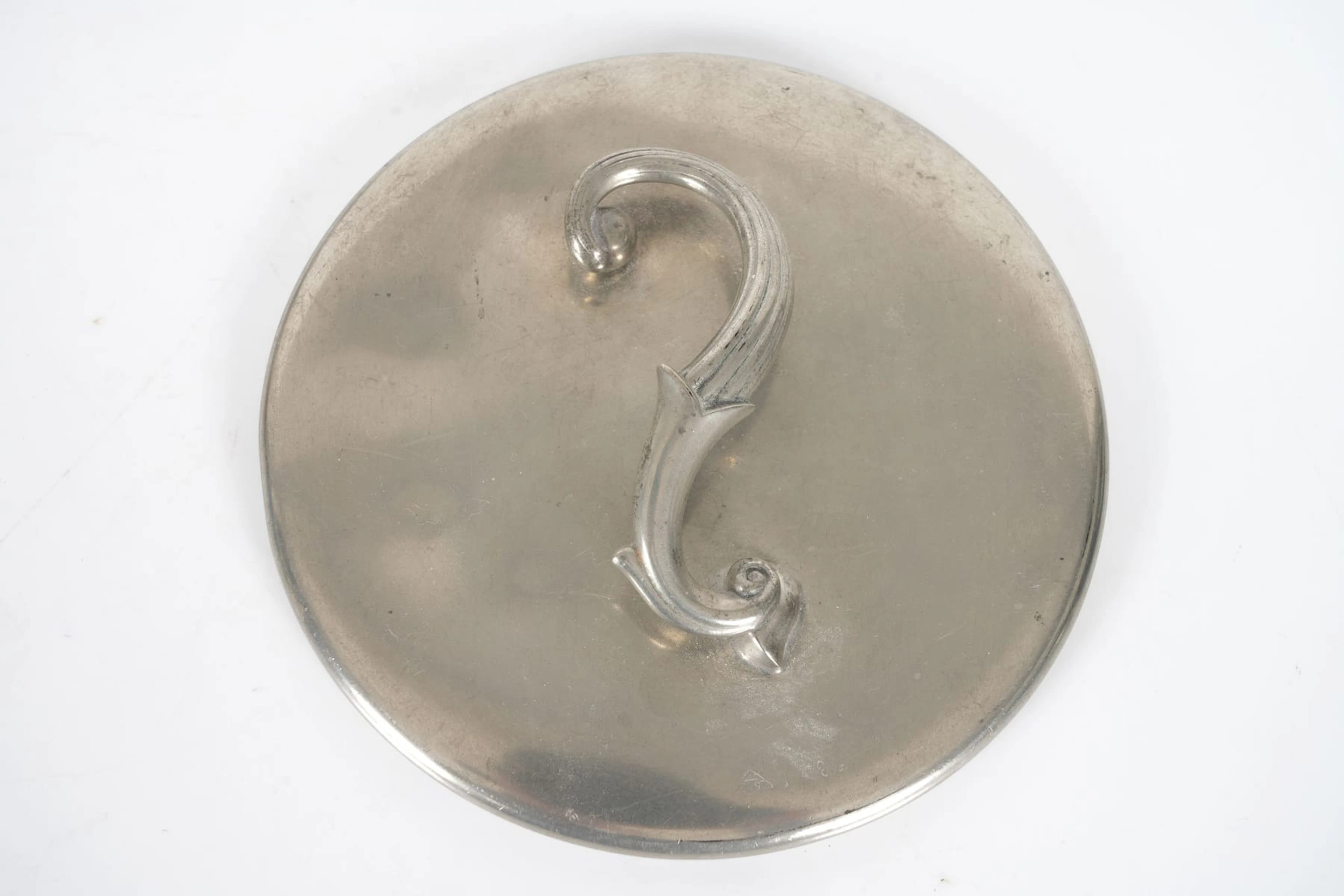 HANDSPEGEL, tenn, Just Andersen, Art Deco, Danmark