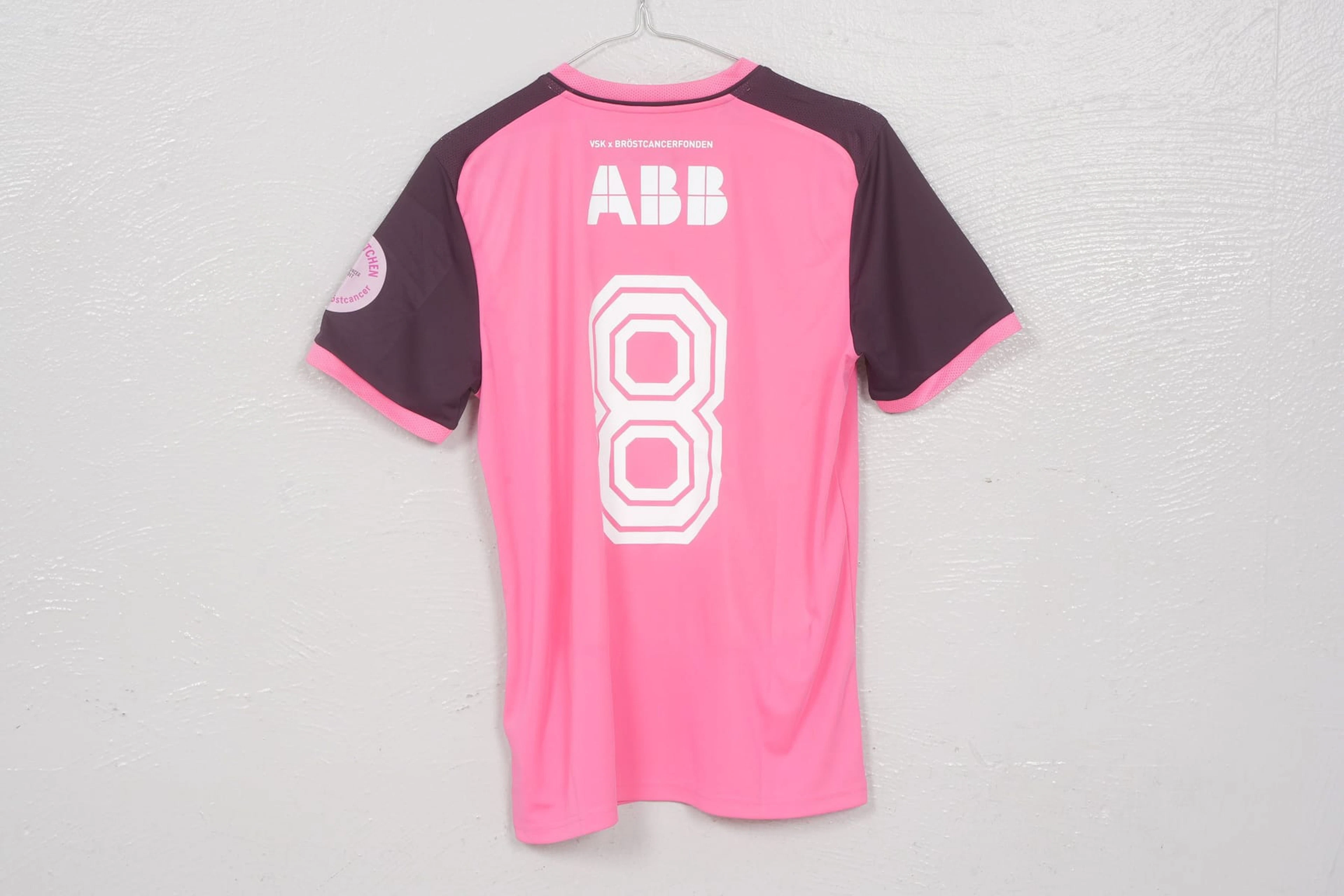 NATHALIE BRORSON, , matchtröja, (M), "Rosa matchen", VSK Fotboll, 2026