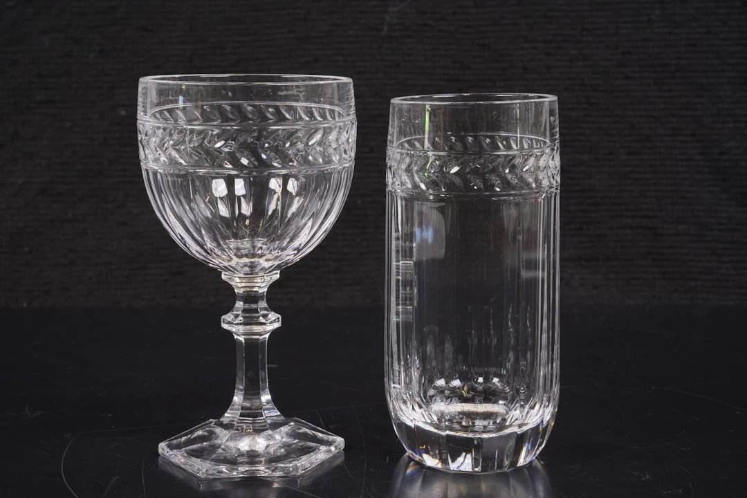 GLASSERVISDELAR, 9 st, kristall, "Miss Desiree", Villeroy & Boch