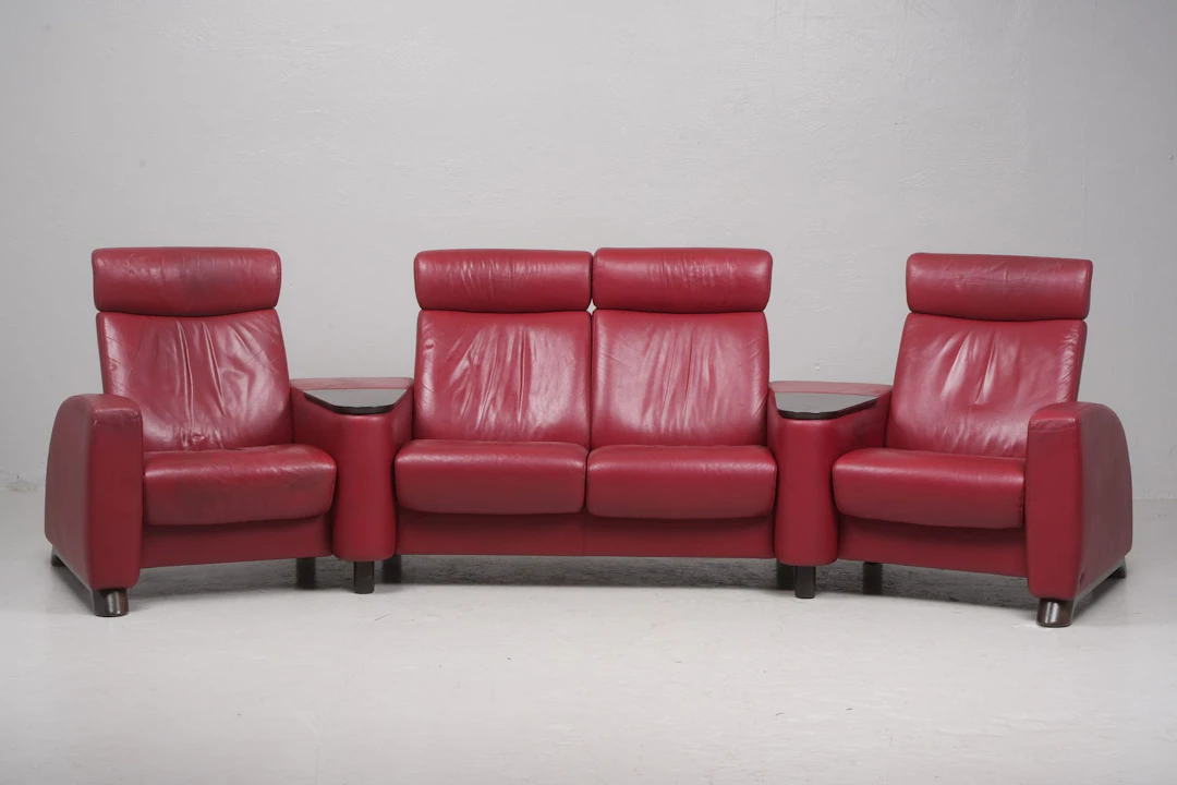 SOFFA, 4-sits, "Bio-soffa", Ekornes, Norge