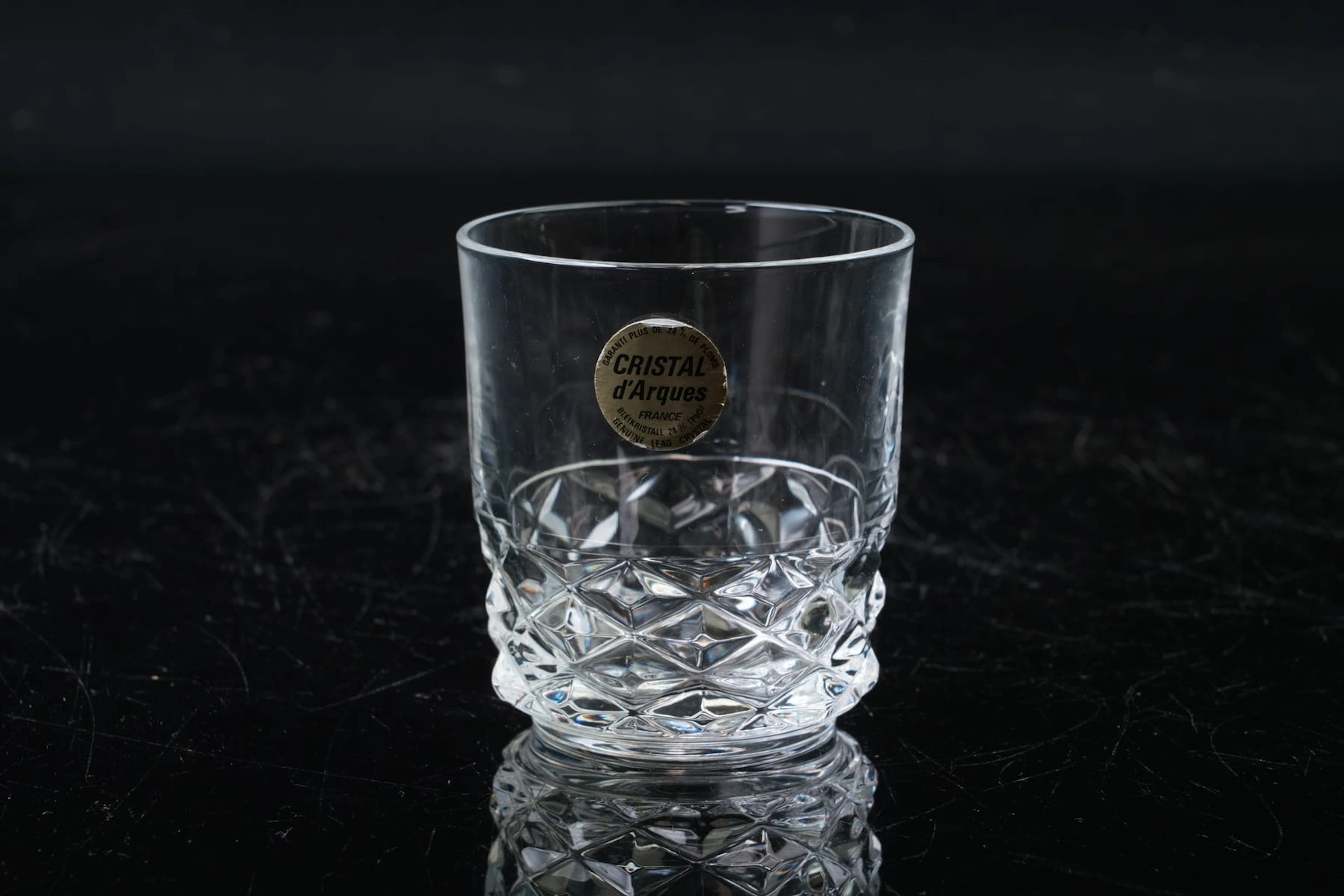 WHISKYGLAS, 12 st, Cristal d´arc, Frankrike