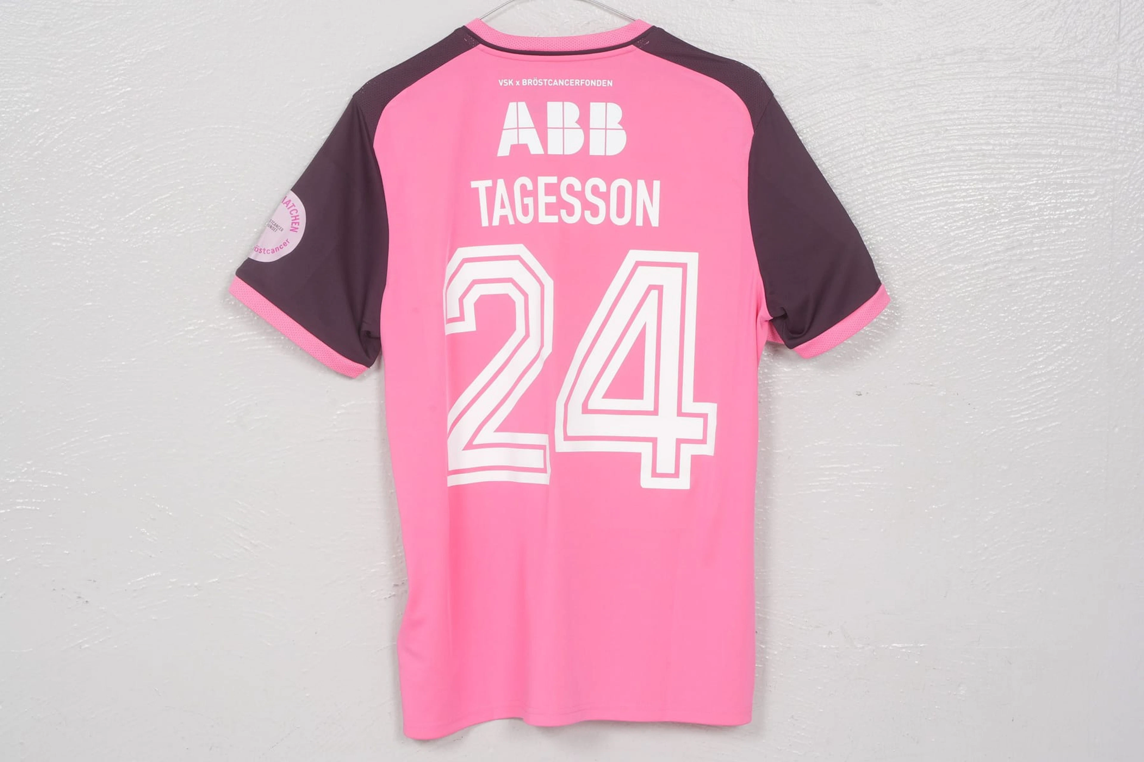 JACK TAGESSON, matchtröja, (L), "Rosa matchen", VSK Fotboll, 2026