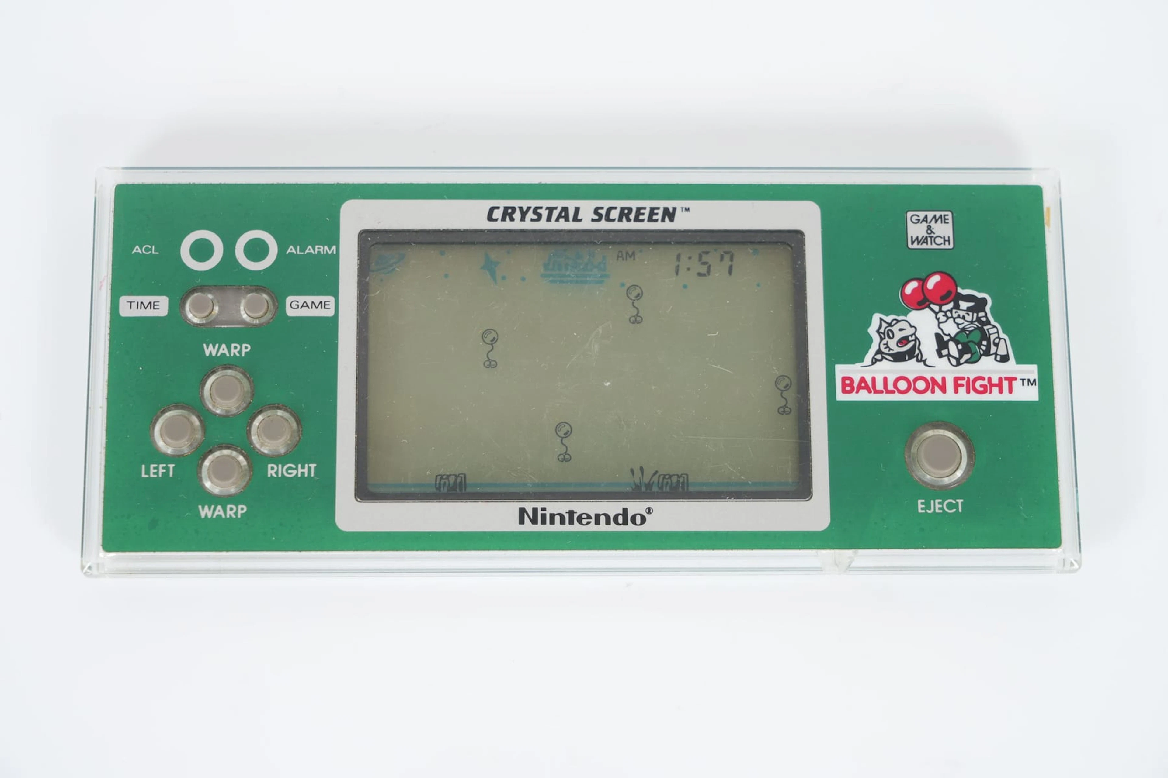 SPELKONSOL, Game & Watch, "Balloon fight", Crystal Screen, Nintendo