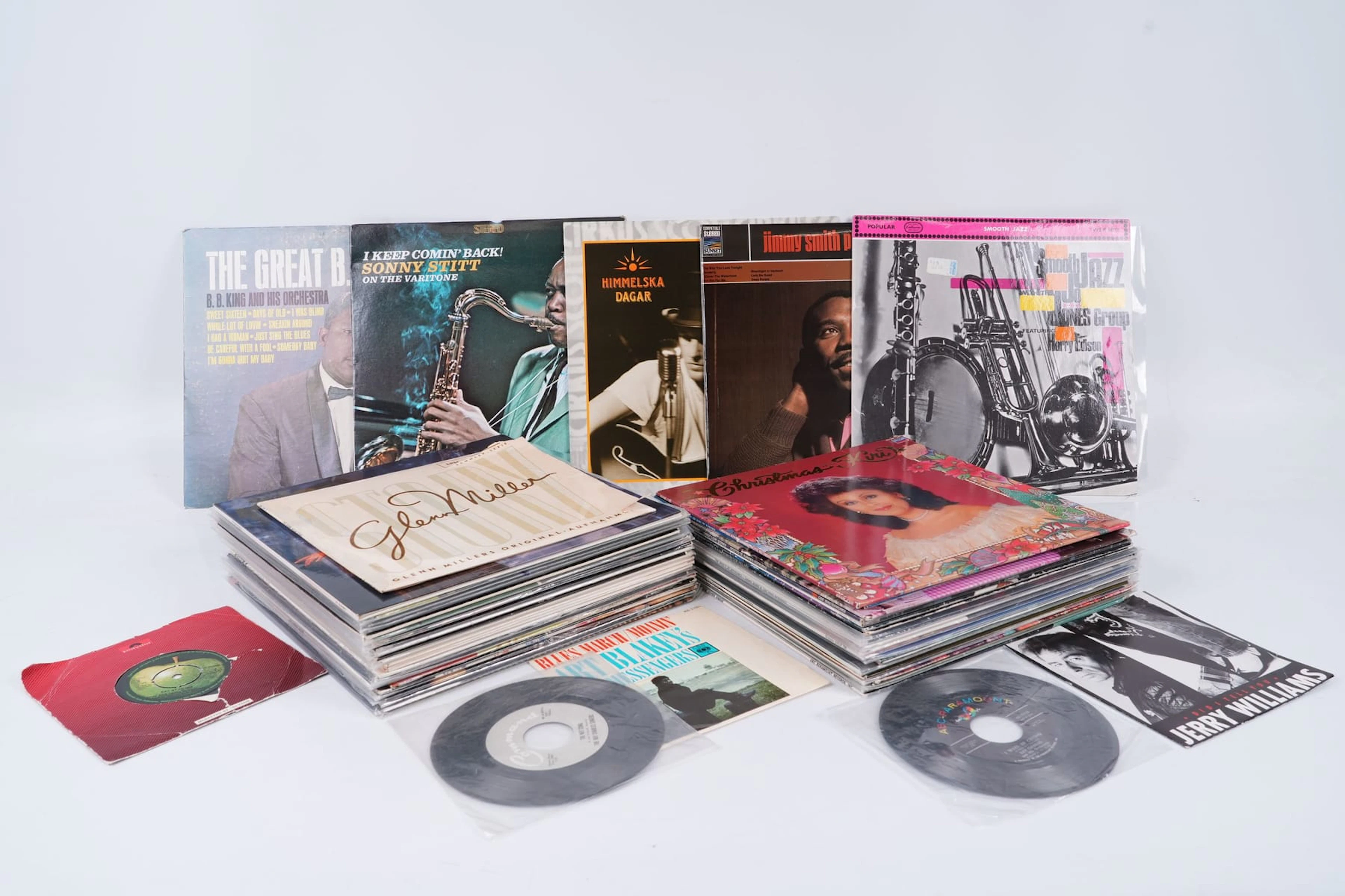 PARTI med LP-SKIVOR, mestadels jazz