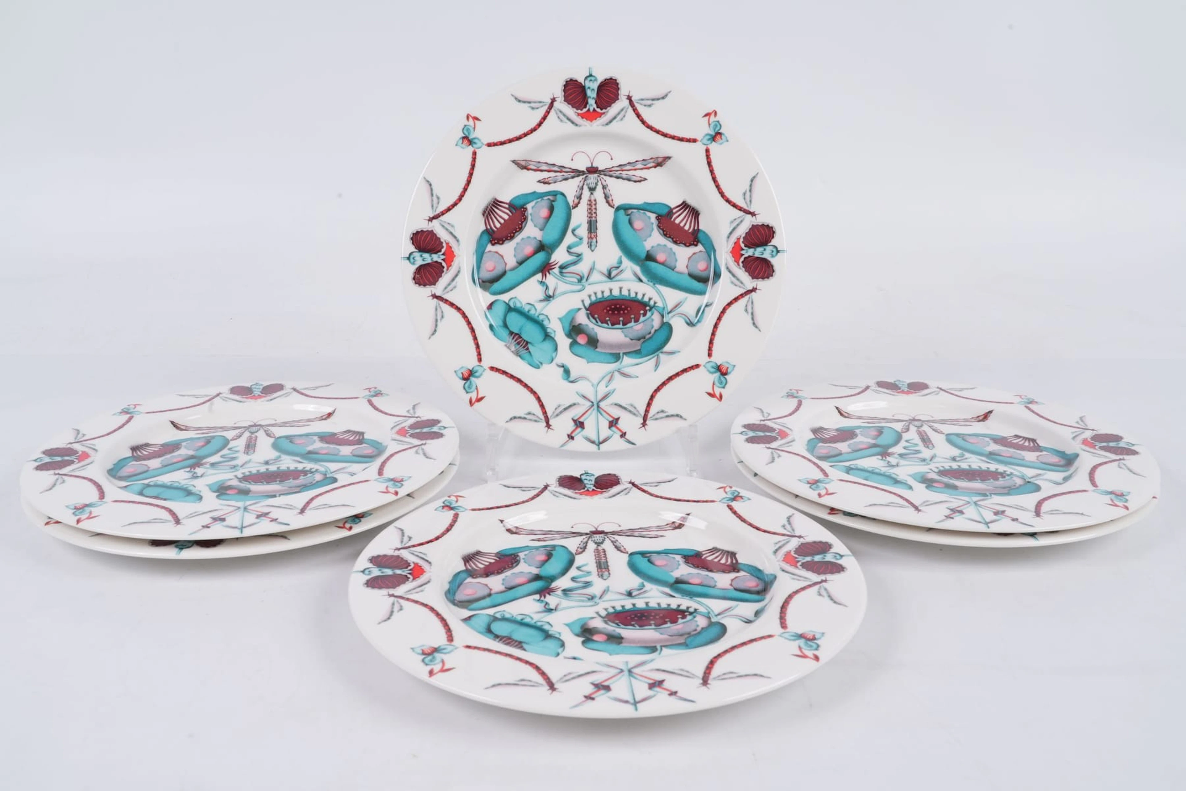 KLAUS HAAPANIEMI (1970), assietter, 6 st, "Korento", IIttala