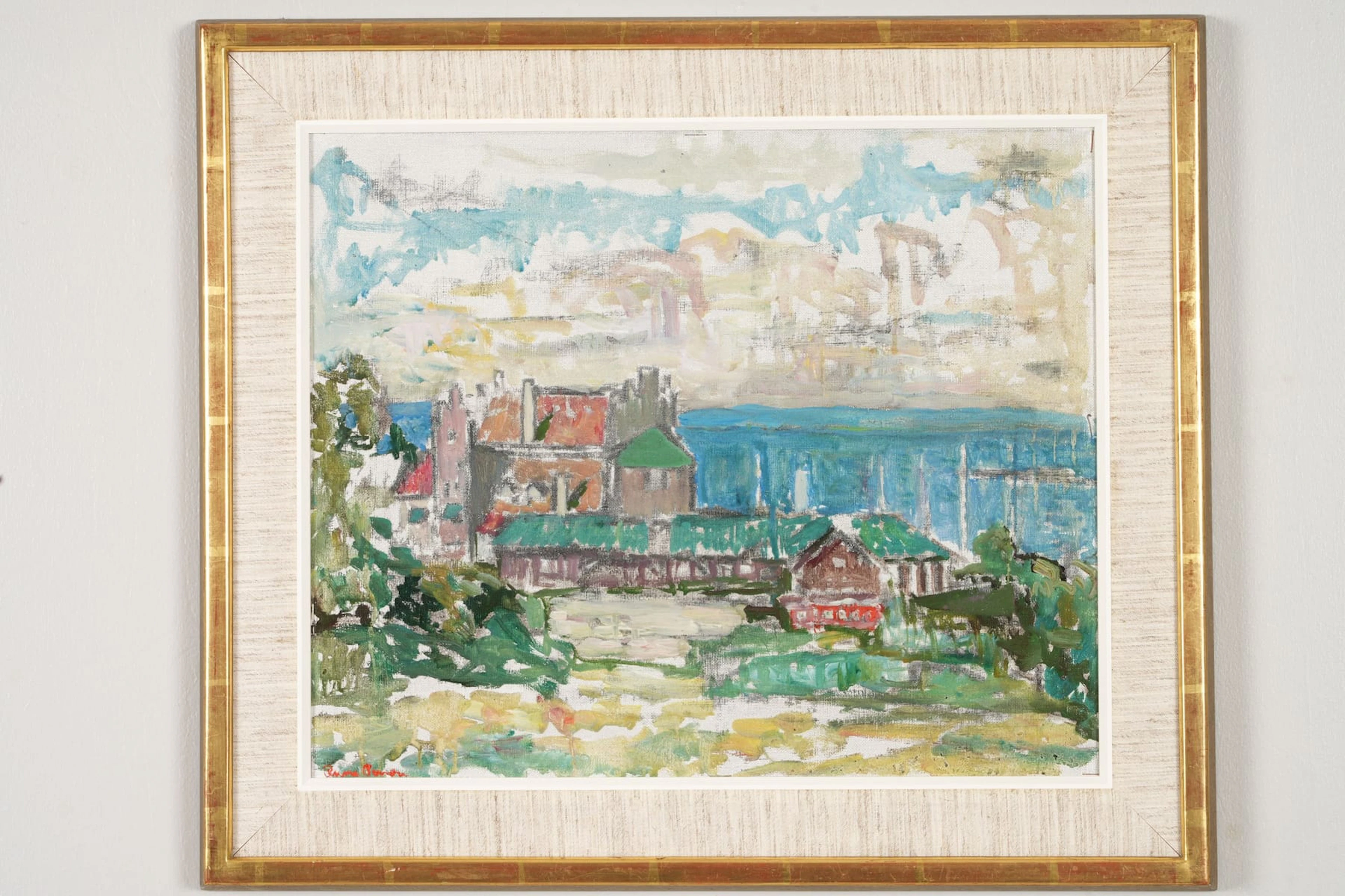 RUNE PERSON (1910-1969), olja på duk