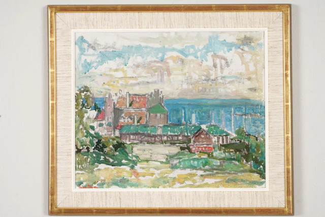 RUNE PERSON (1910-1969), olja på duk