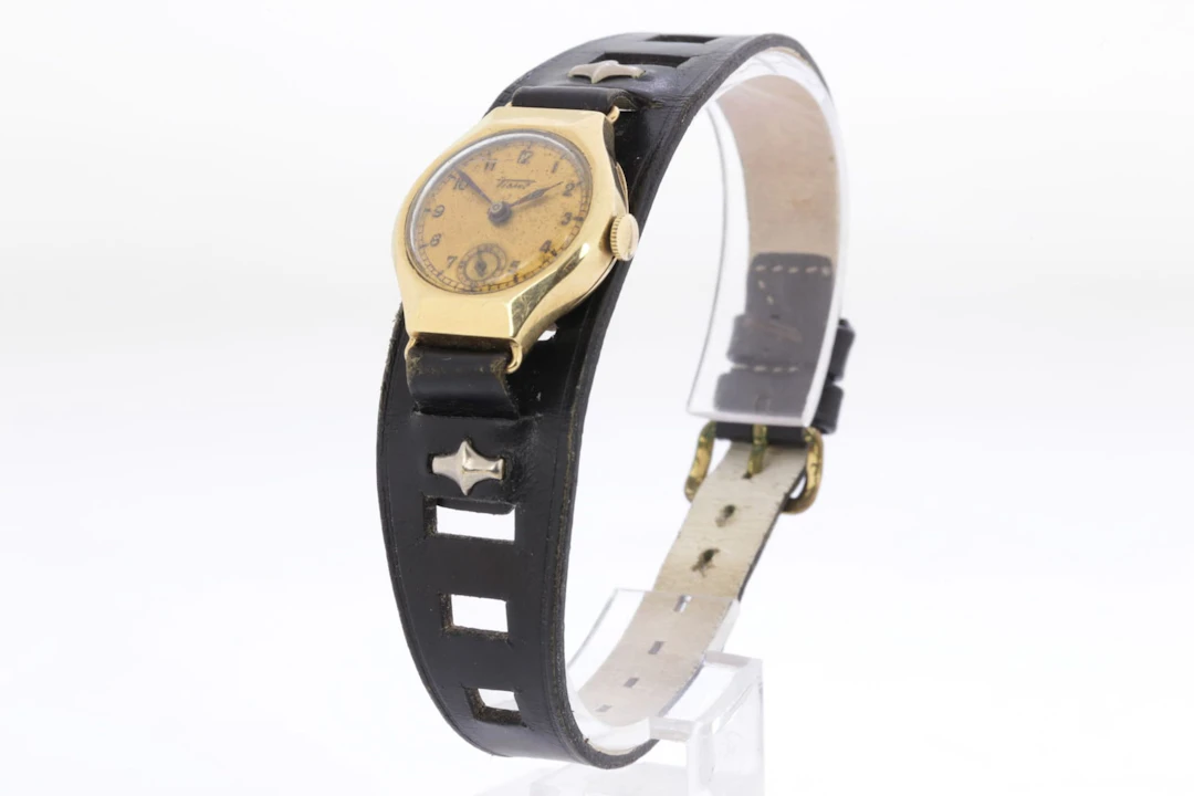DAMARMBANDSUR, Tissot, guld, 14 k, 1937-1939
