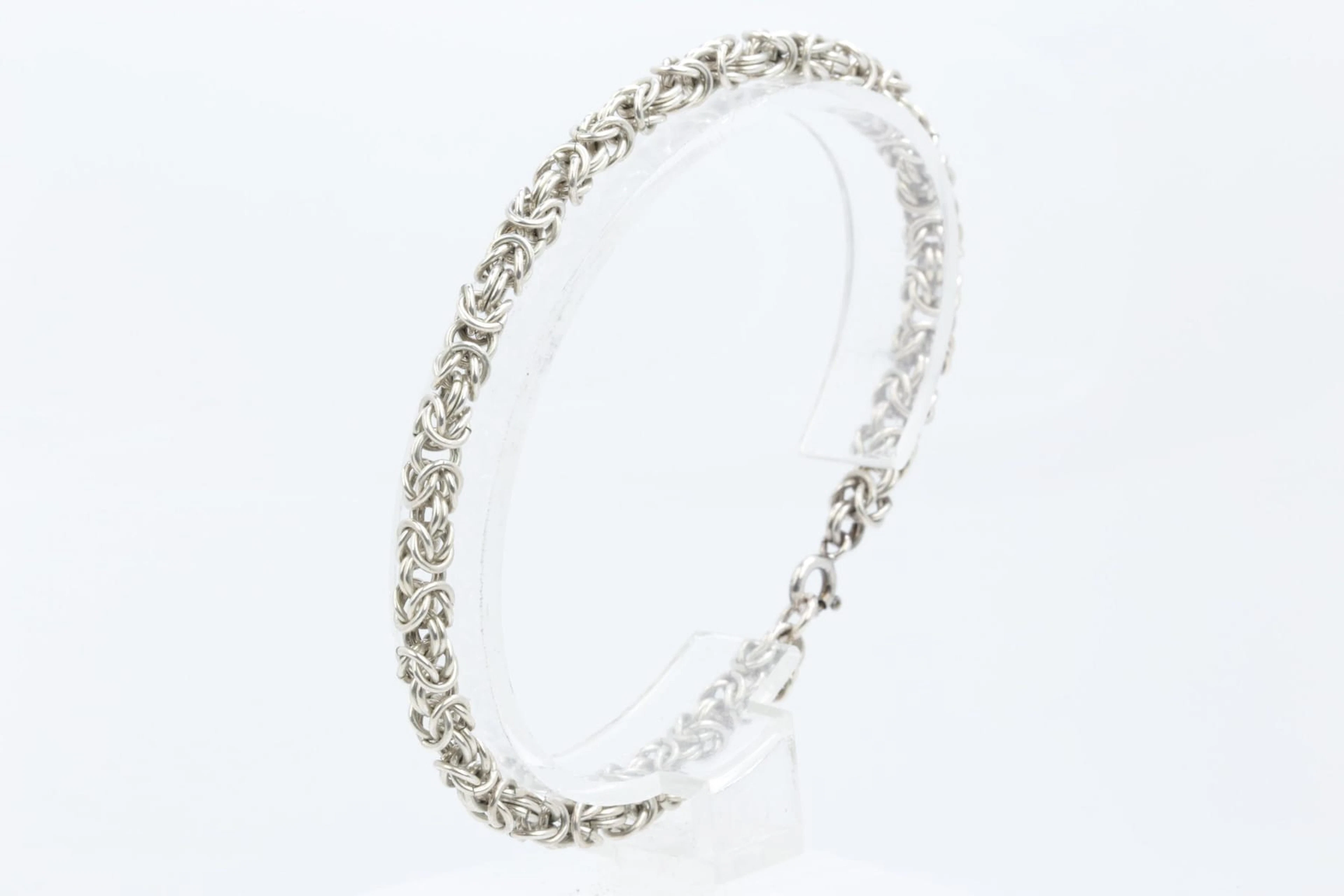 ARMBAND, kejsarlänk, silver, ca 13,41 g