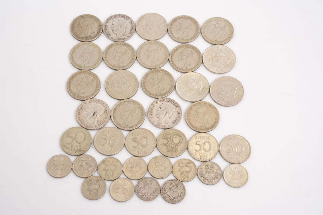 MYNT, 37 st, silver, Sverige